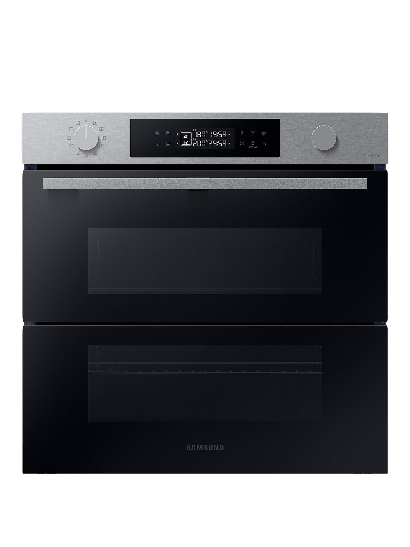 Image of Samsung Series 4 NV7B45205AS/U4 Dual Cook Flex Smart Oven with Catalytic Cleaning - Stainless Steel & nbsp;