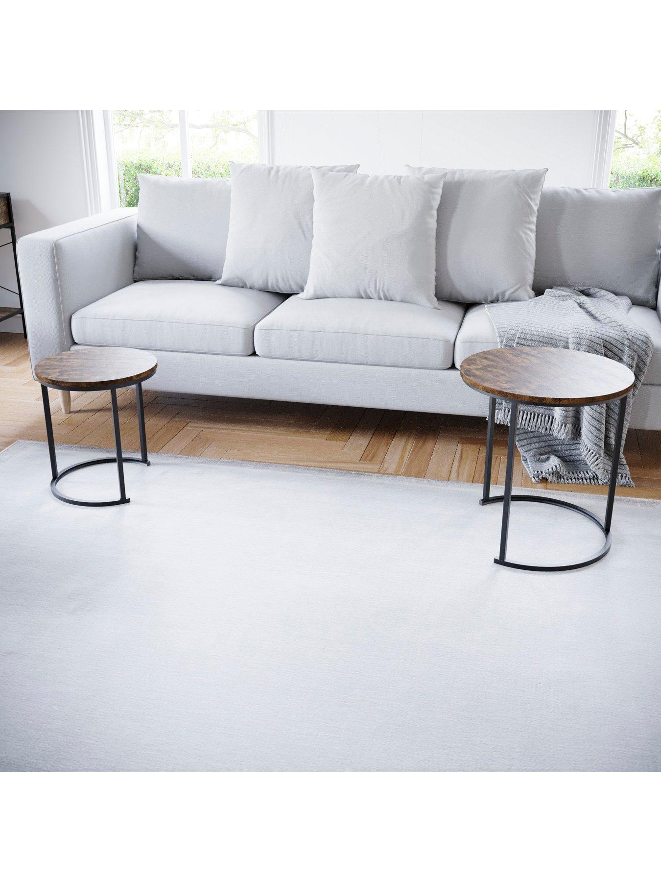 Image 5 of 6 of Vida Designs Brooklyn Nest Of 2 Round Tables