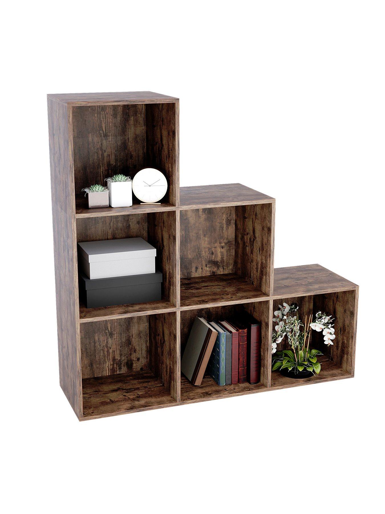 Image of Vida Designs Durham 6 Cube Staircase Storage Unit