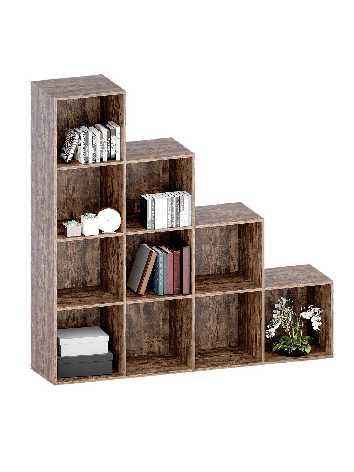 Image of Vida Designs Durham 10 Cube Staircase Storage Unit