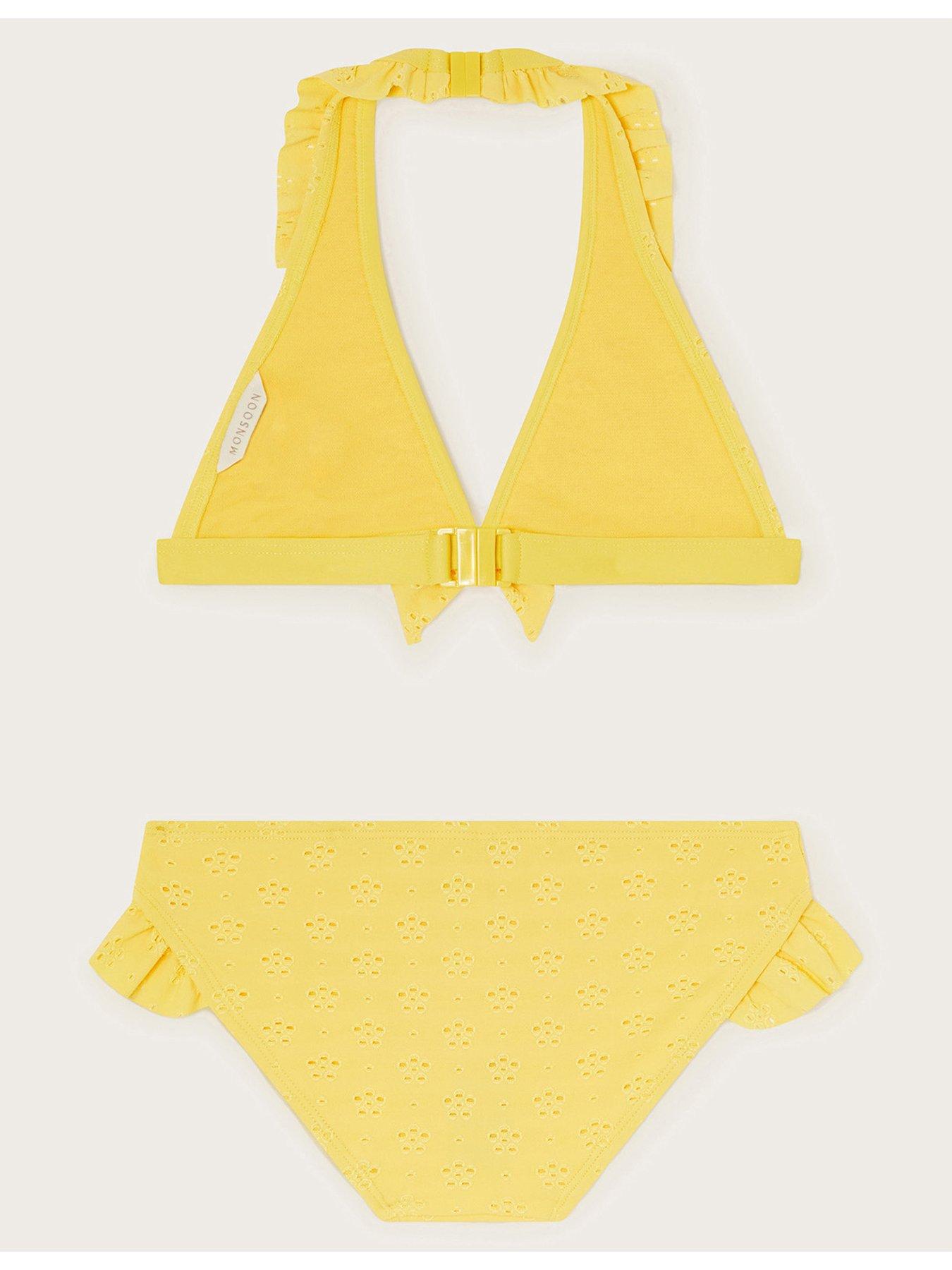 monsoon-girls-broderie-triangle-bikini-yellowback
