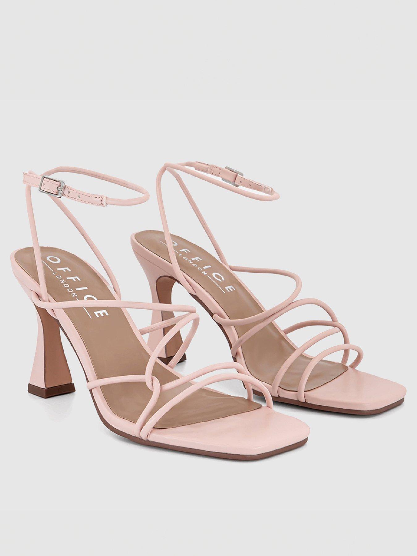 office-million-dollar-strappy-flared-heel-pale-pink