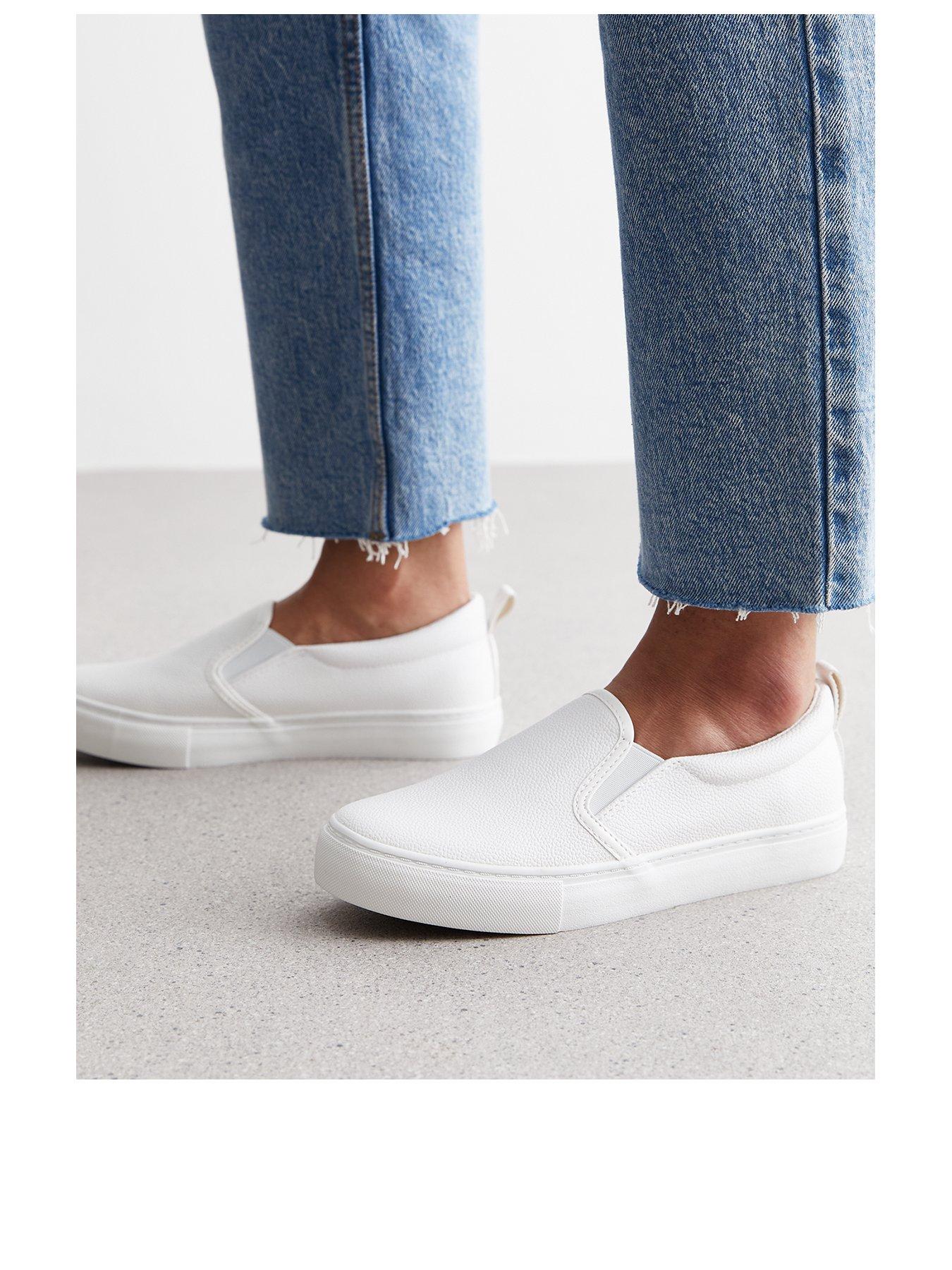 new-look-white-leather-look-slip-on-trainersstillFront