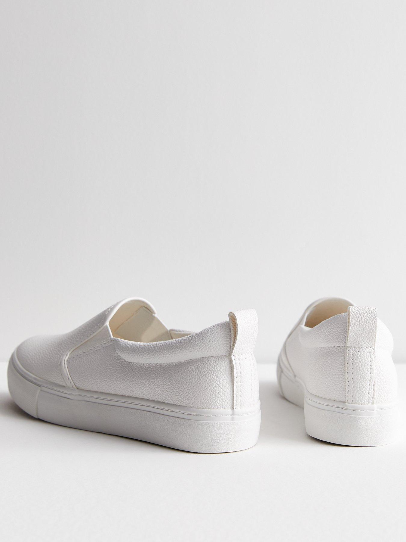 new-look-white-leather-look-slip-on-trainersback