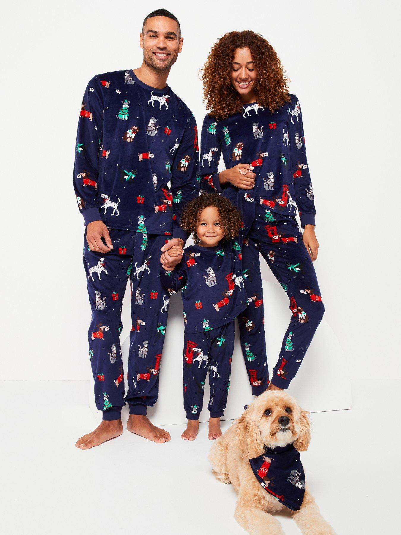 mini-v-by-very-kids-family-christmas-unisex-festive-pet-pyjama-set-navy