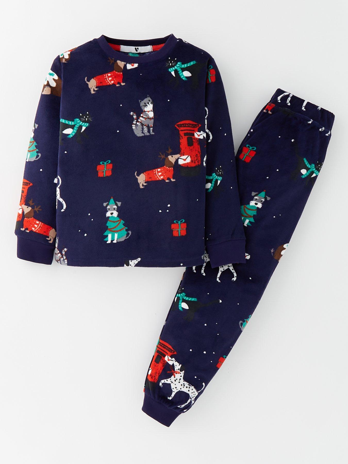 mini-v-by-very-kids-family-christmas-unisex-festive-pet-pyjama-set-navystillFront