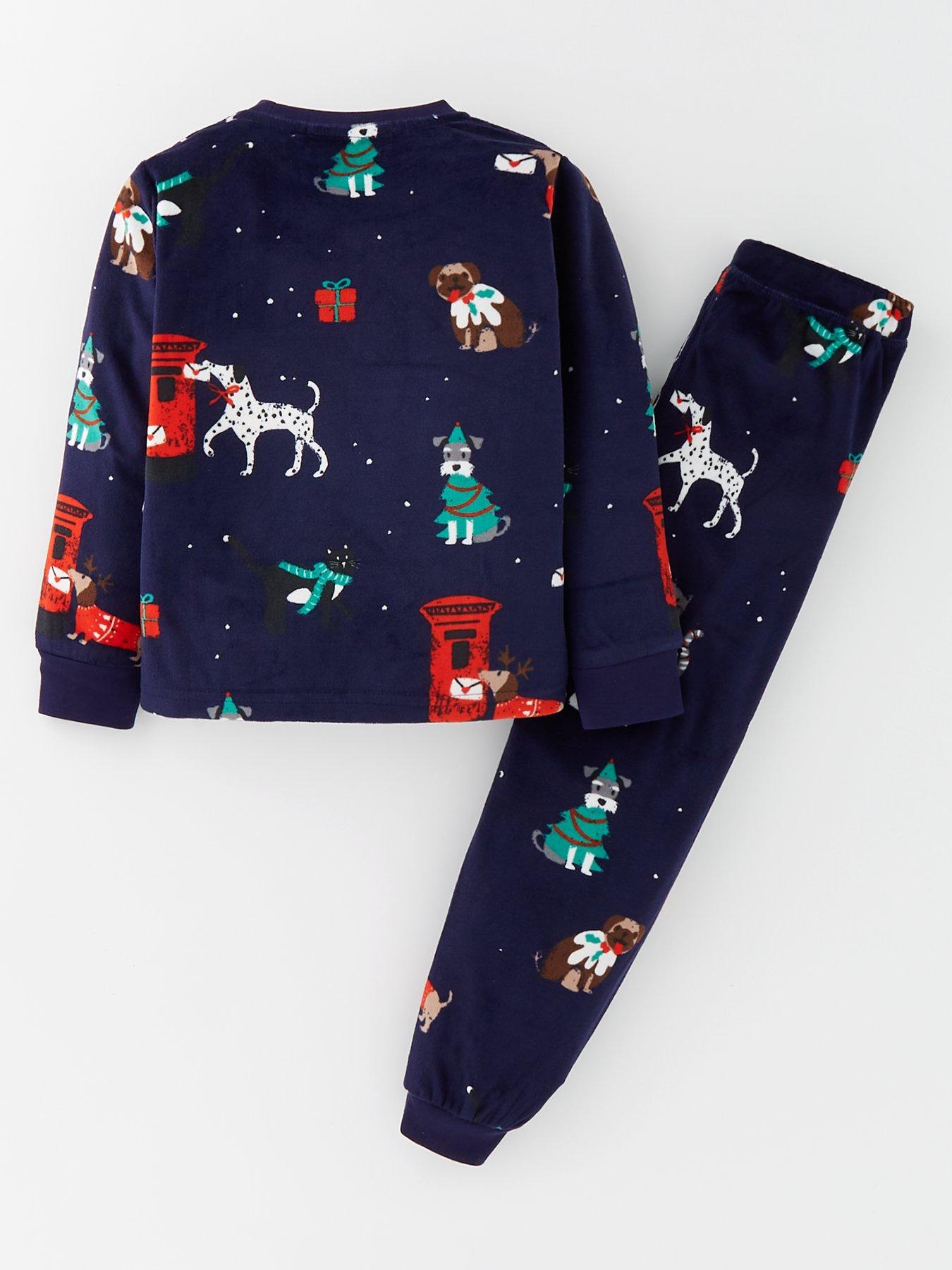 mini-v-by-very-kids-family-christmas-unisex-festive-pet-pyjama-set-navyback