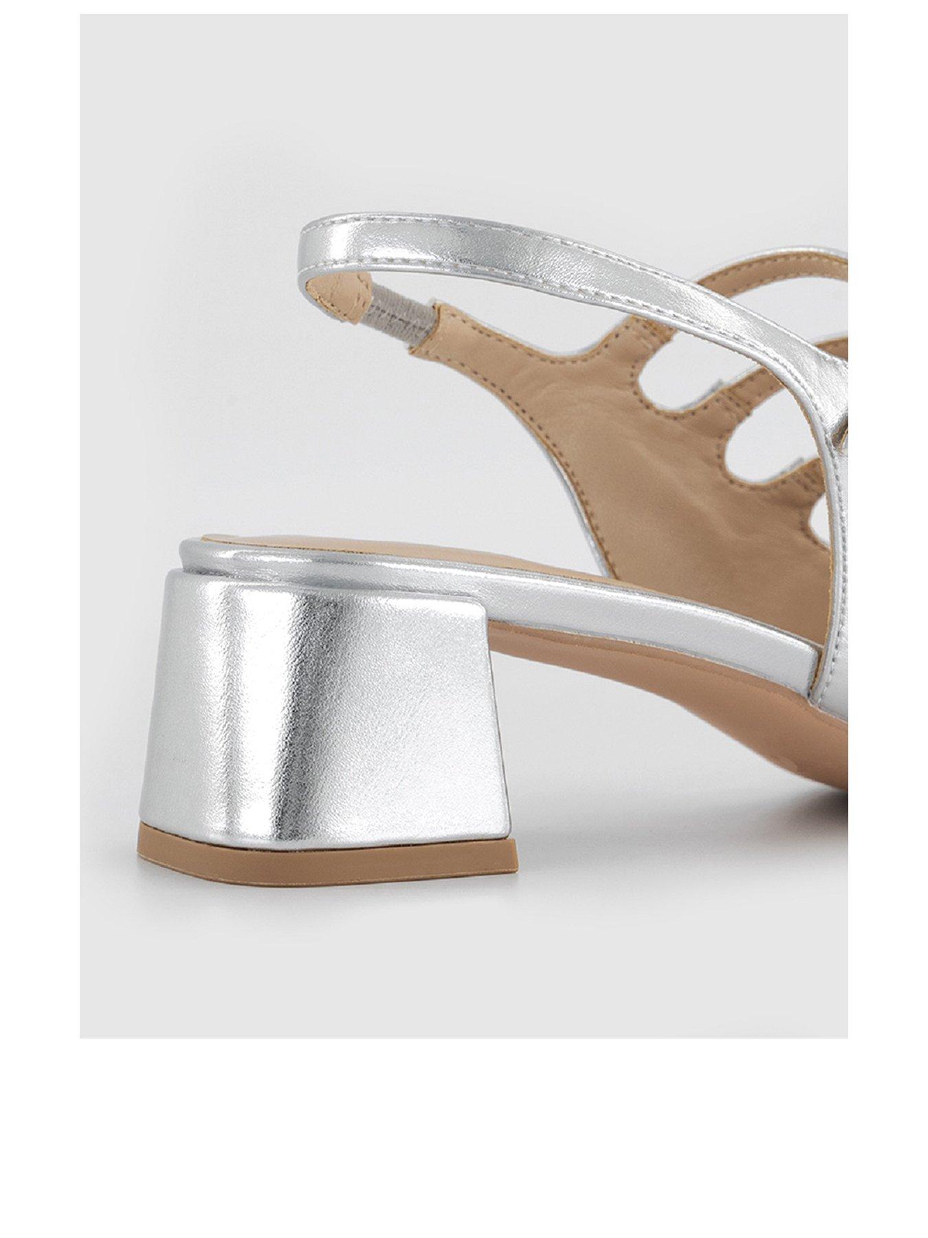 office-slingback-double-strap-mary-jane-block-heel-silverback