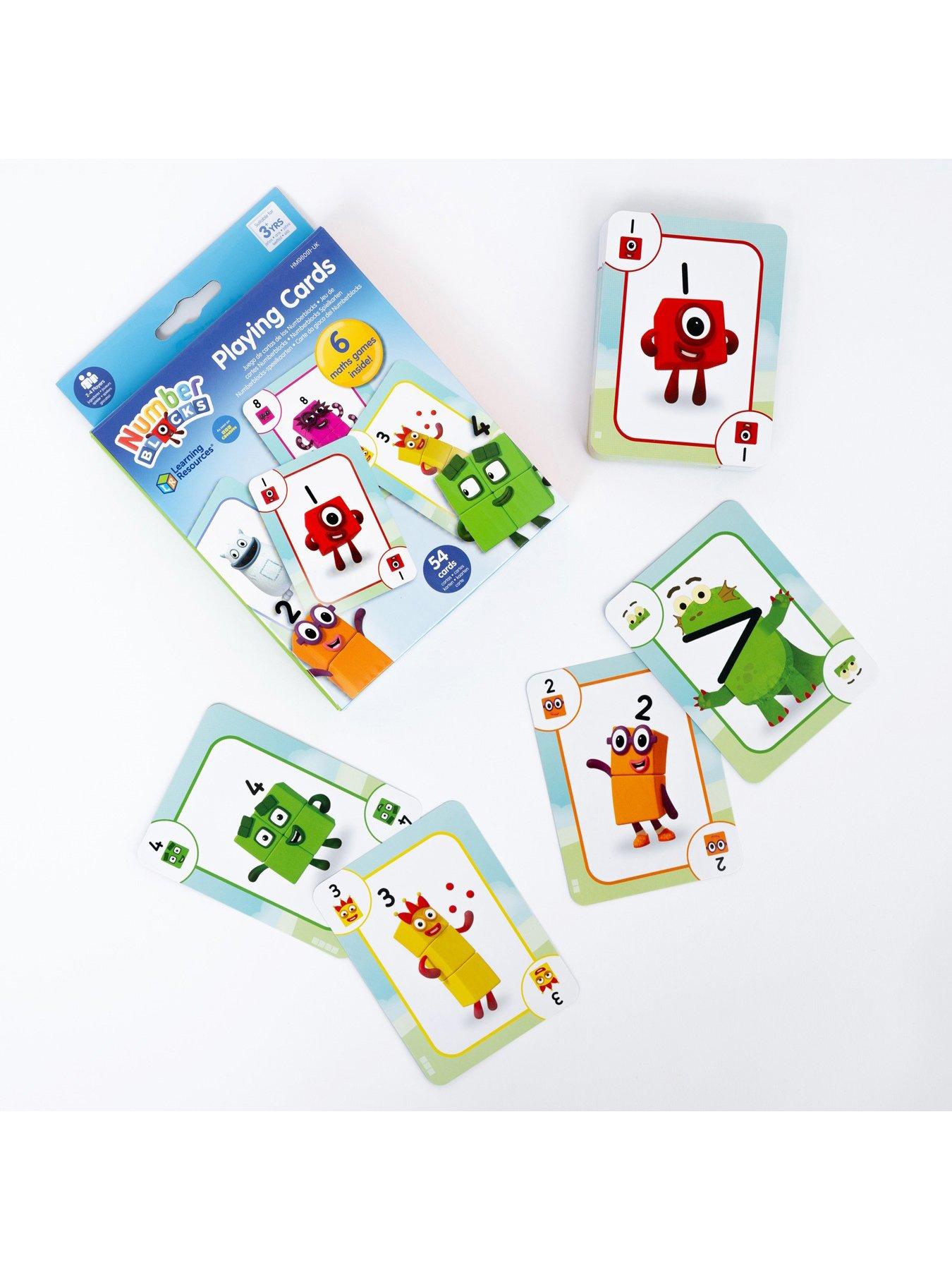 Image 3 of 6 of Numberblocks Numberblocks Playing Cards