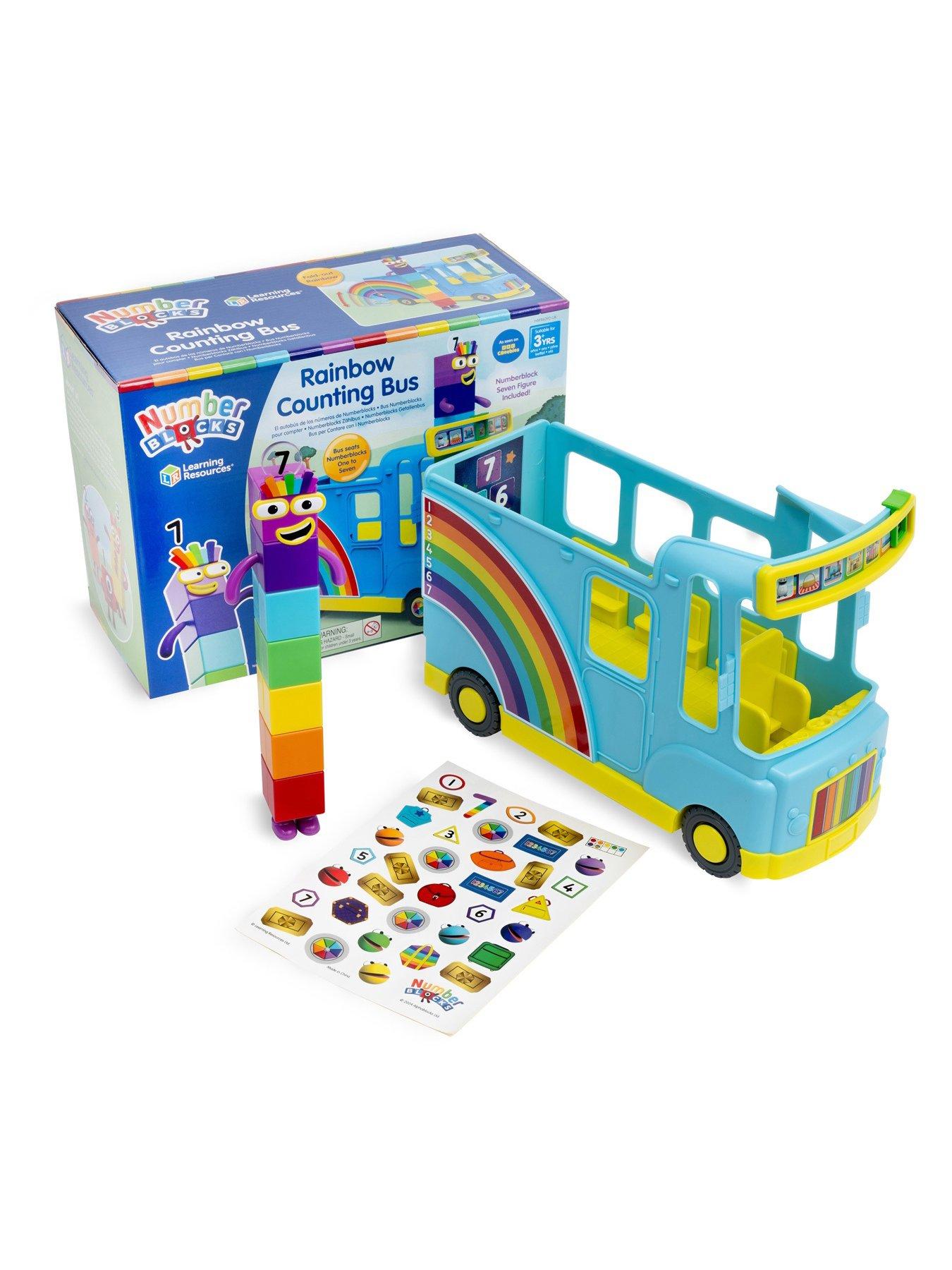 Image 5 of 6 of Numberblocks Numberblocks Rainbow Counting Bus