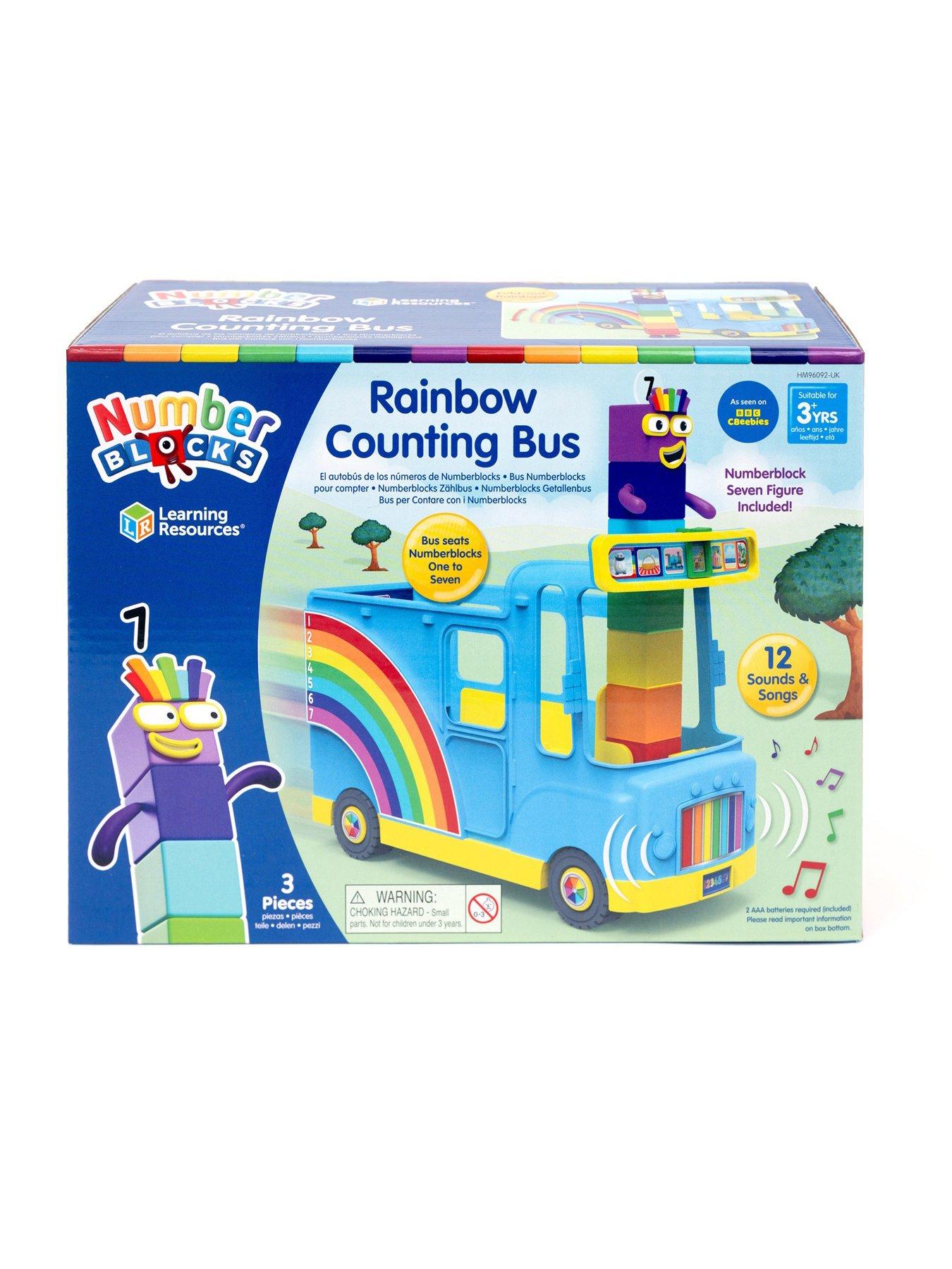 Image 6 of 6 of Numberblocks Numberblocks Rainbow Counting Bus