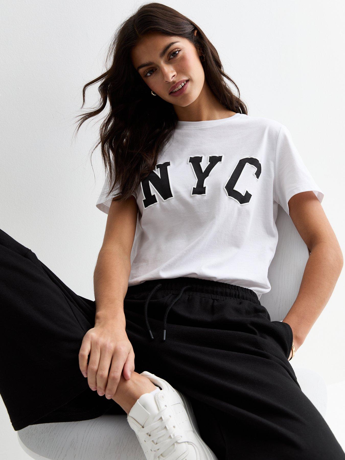 new-look-white-cotton-nyc-logo-t-shirt