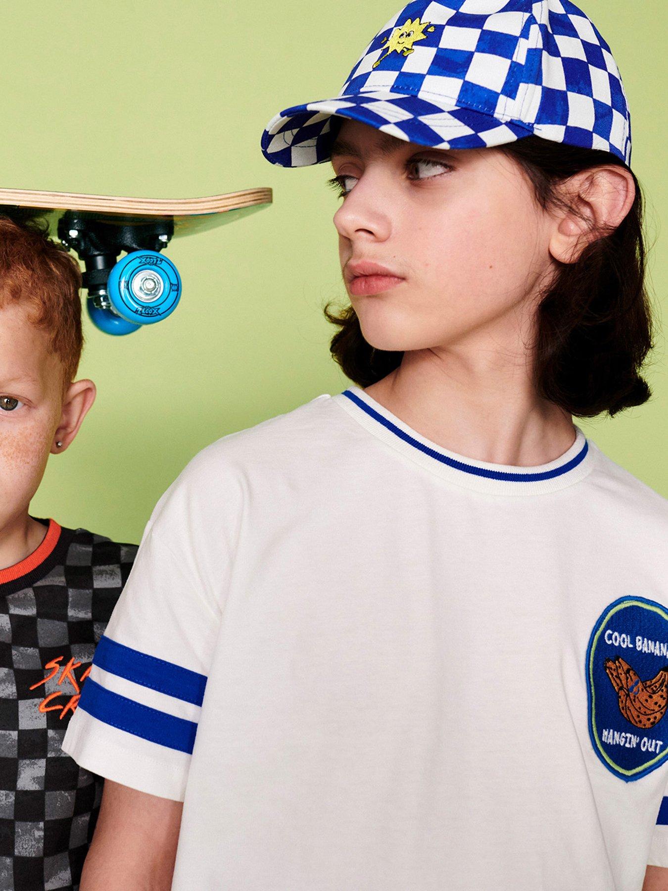 monsoon-boys-check-applique-cap-bluestillFront