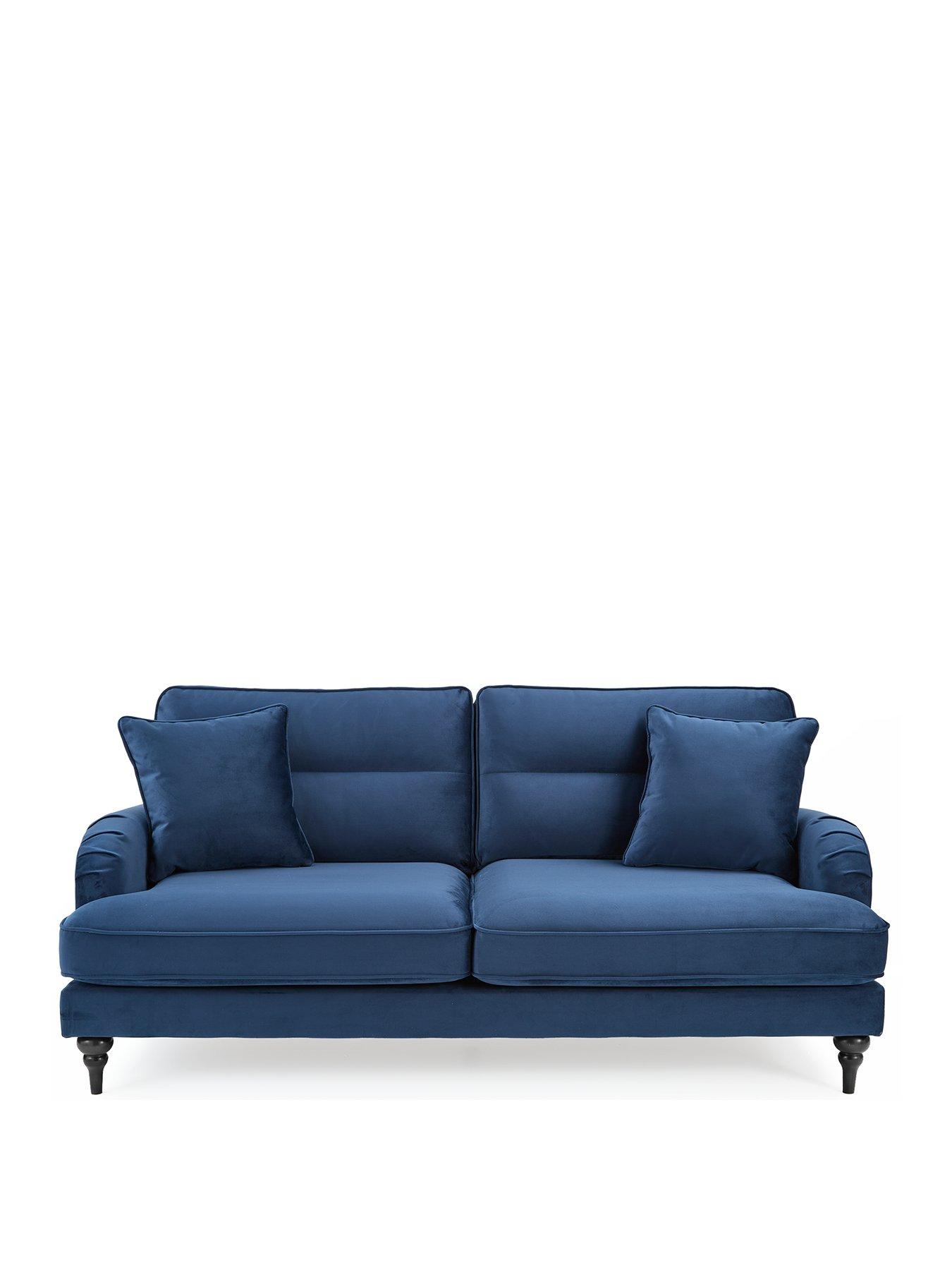 the-very-collection-victoria-3-seater-fabric-sofa-navy-fscreg-certifiedstillFront