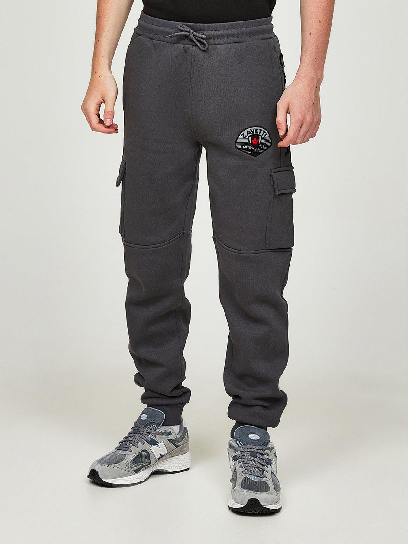 zavetti-canada-zavetti-junior-boys-botticini-reflective-jogger-dark-grey