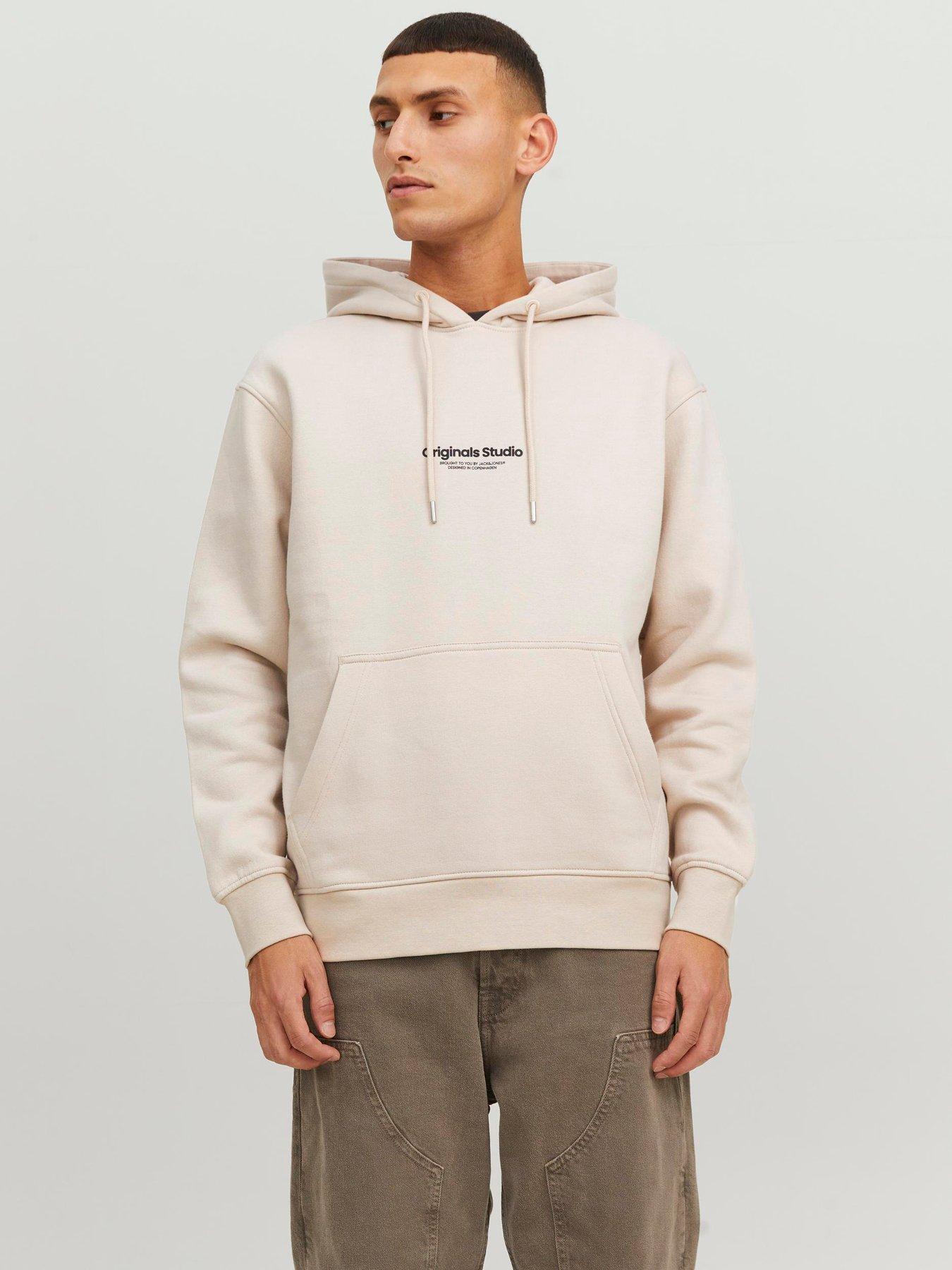 Originals Chest Logo Hoodie Beige