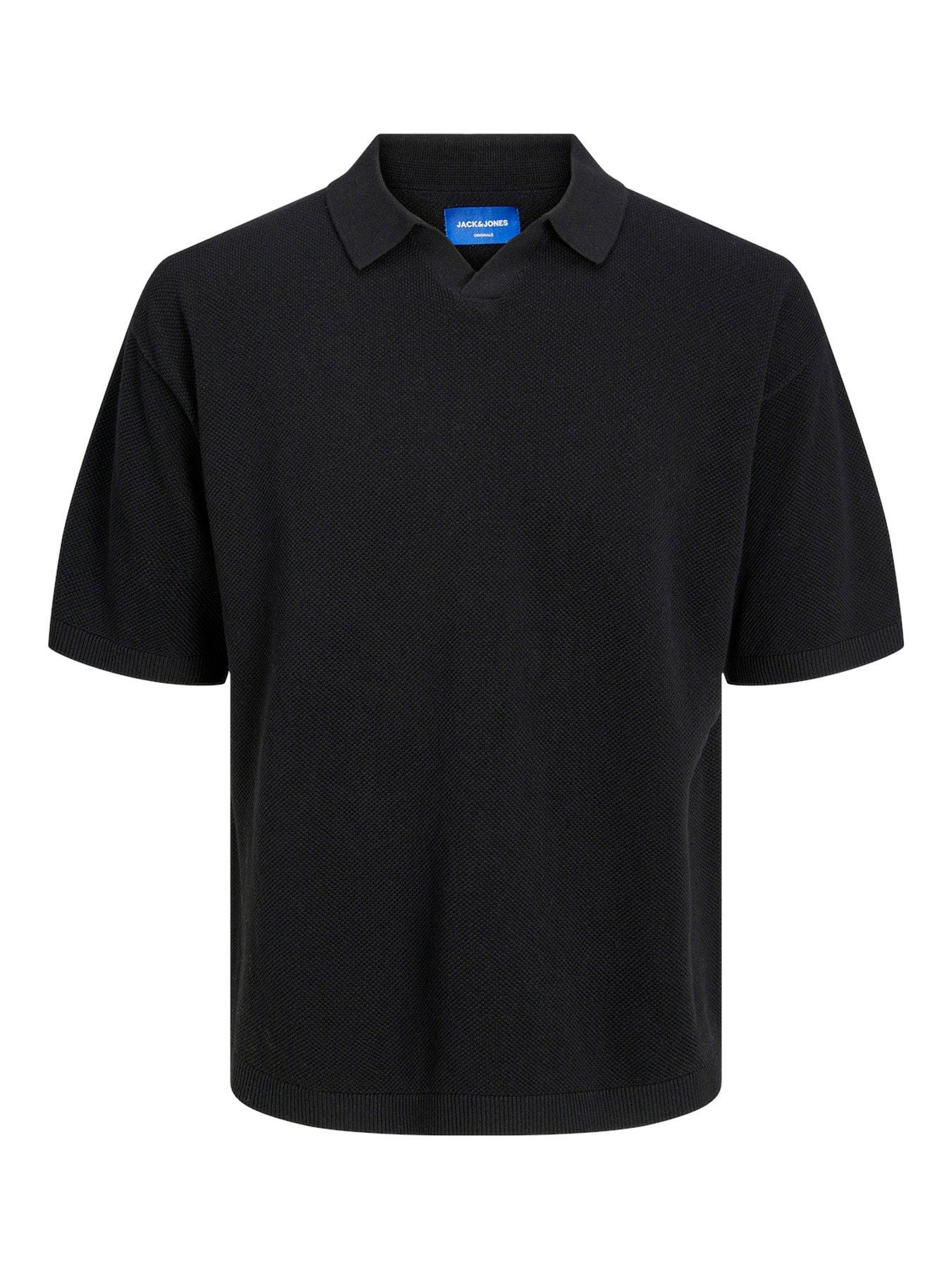 jack-jones-jack-amp-jones-linen-blend-open-collar-polo-shirt-blackback