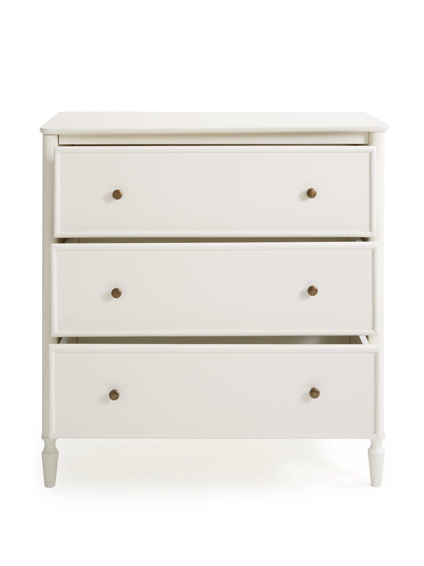 Image 4 of 7 of Very Home Scallop 3 Drawer Chest - Cream&nbsp;- FSC Certified