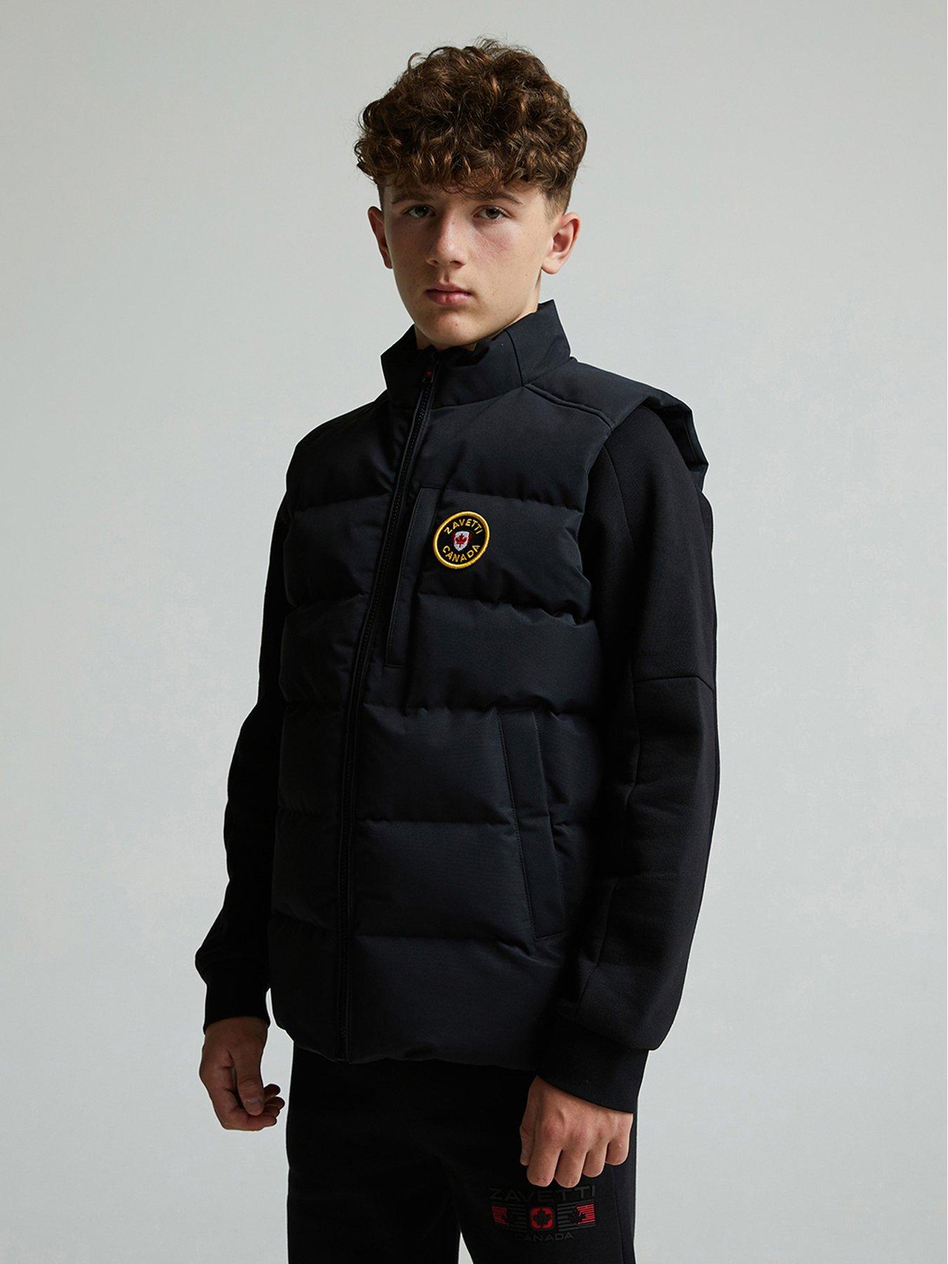 Zavetti Canada Zavetti Canada Junior Boys Oshawa Gilet - Black
