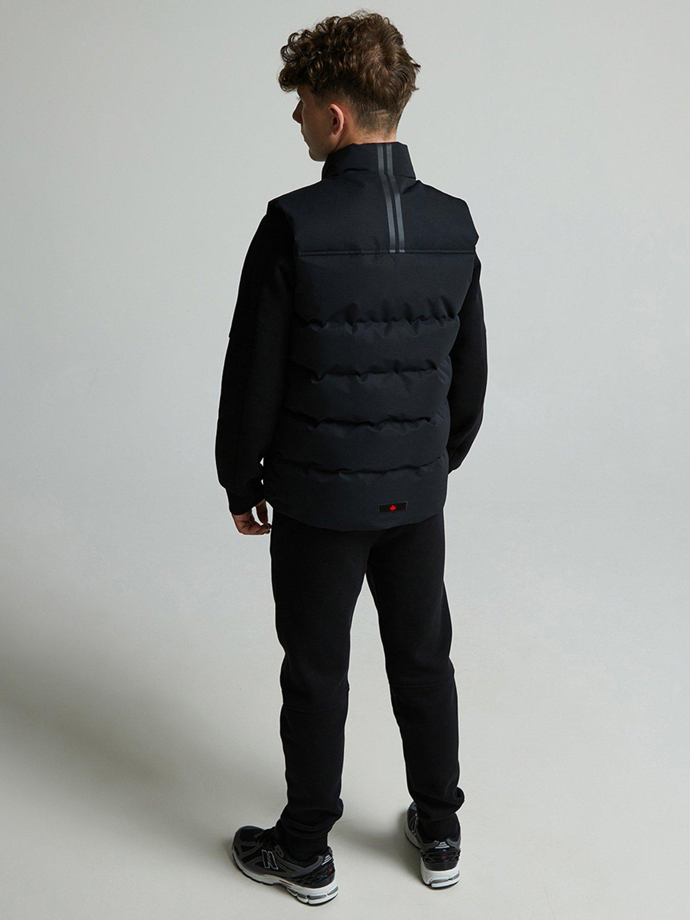 zavetti-canada-zavetti-canada-junior-boys-oshawa-gilet-blackstillFront