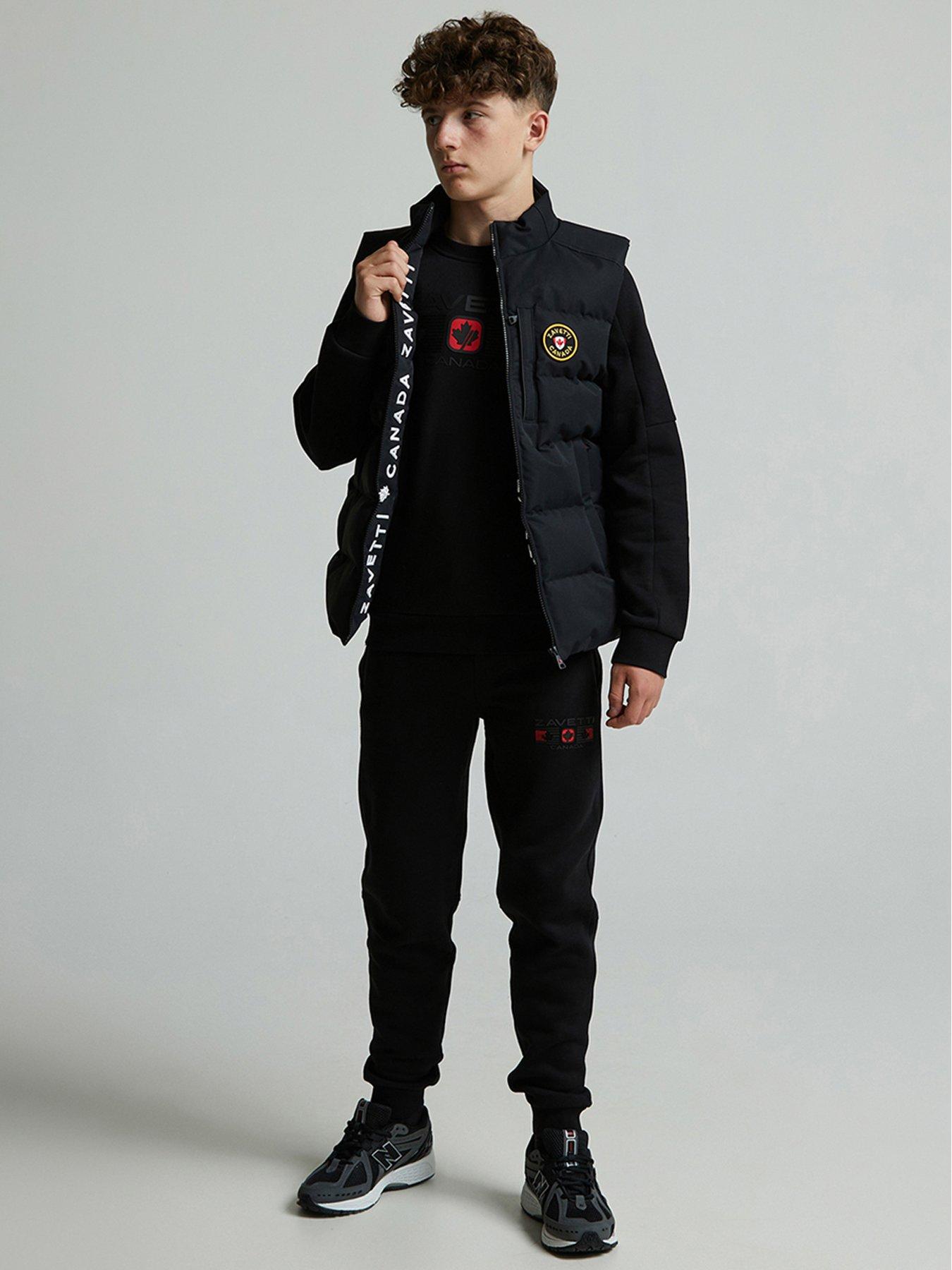 zavetti-canada-zavetti-canada-junior-boys-oshawa-gilet-blackback