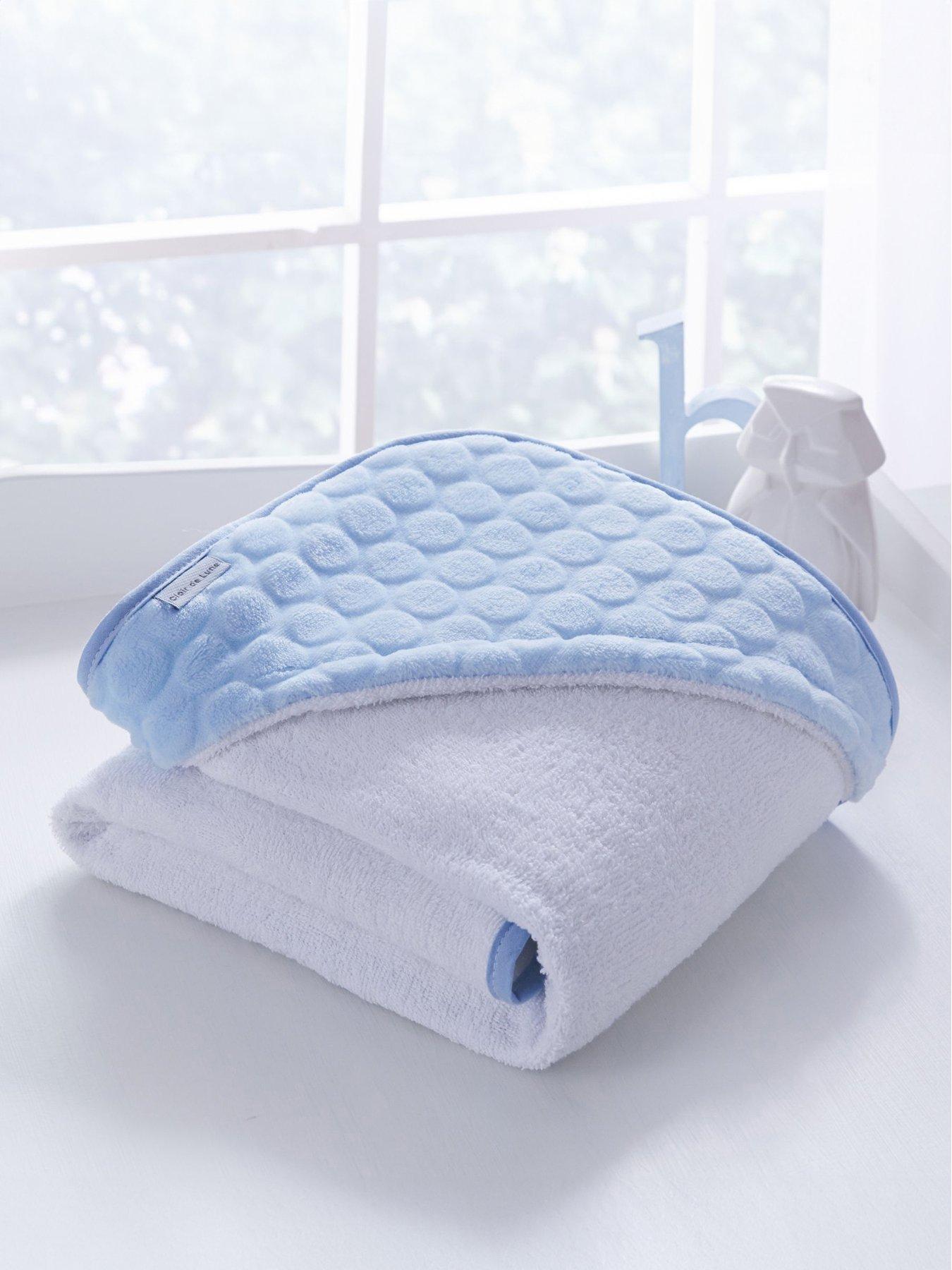 clair-de-lune-marshmallow-blanket-and-hooded-towel-2-pack-bundle--blue