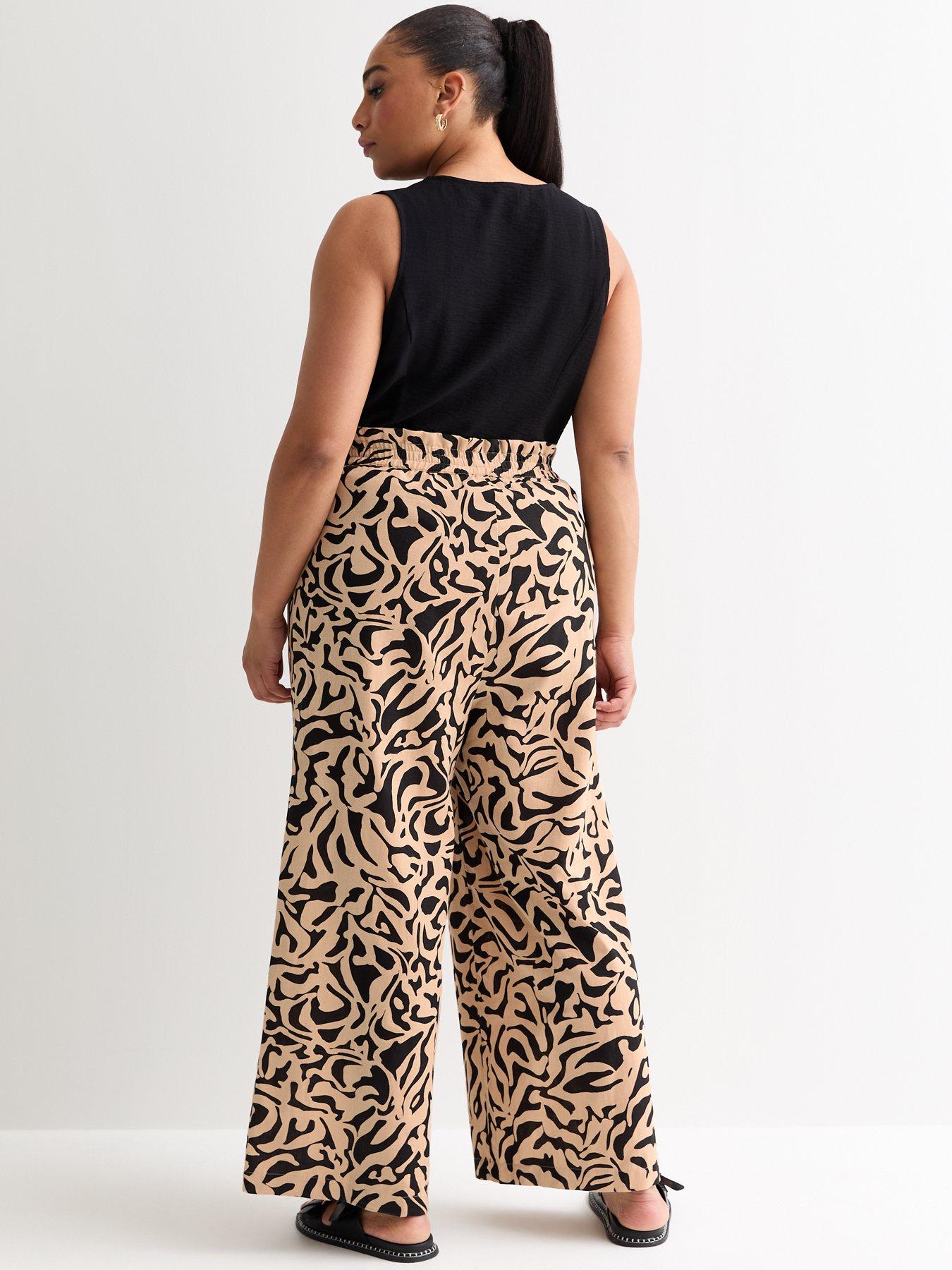 new-look-curves-brown-print-wide-leg-trousersstillFront