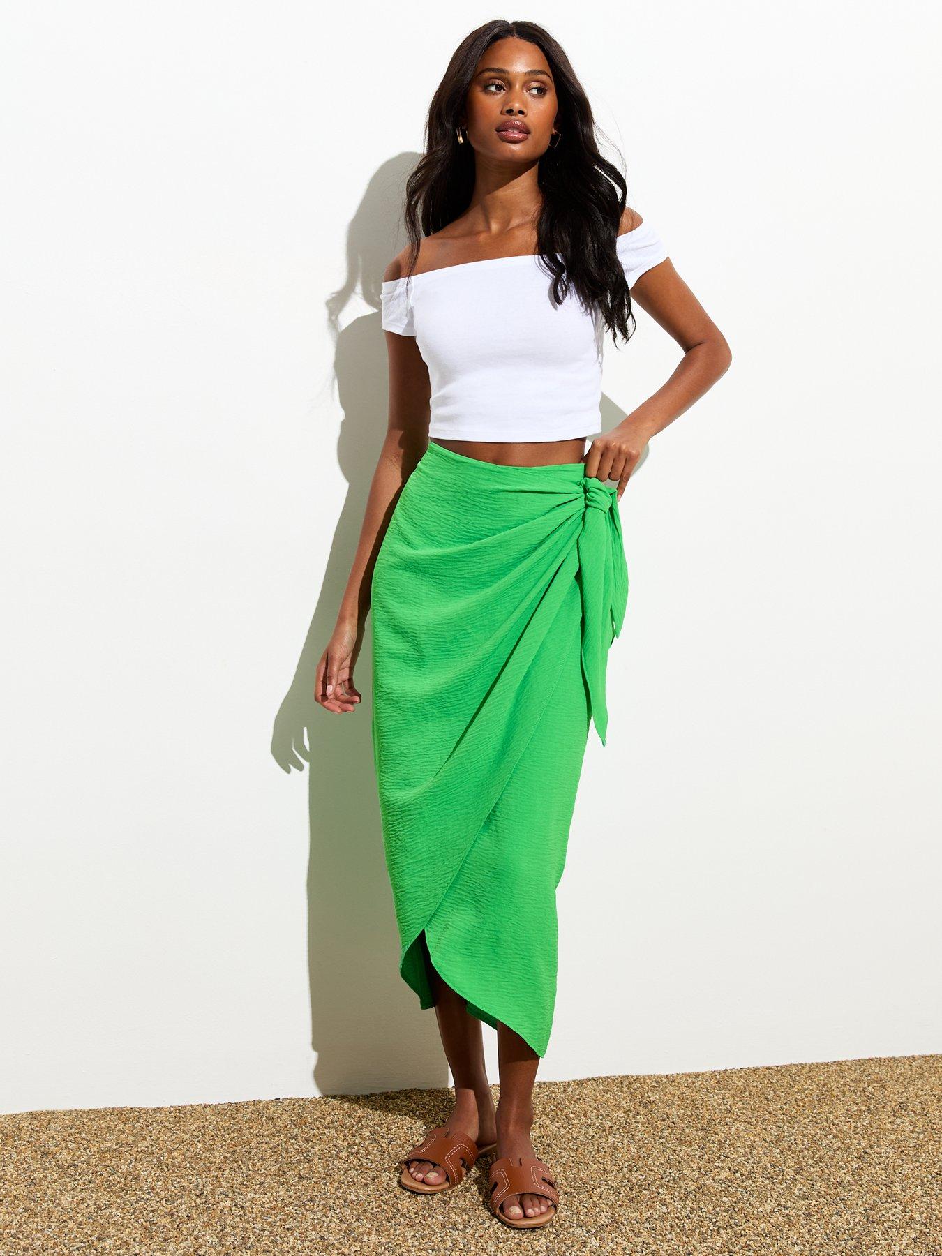 new-look-green-sarong-midi-skirtback