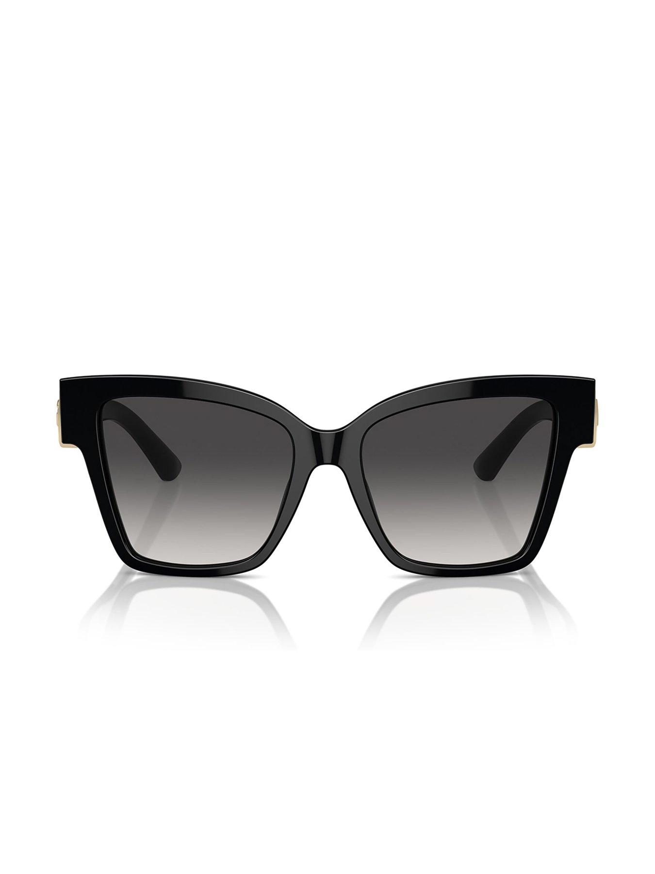Image 2 of 4 of Dolce & Gabbana Dolce &amp; Gabbana Dg4470 Square Sunglasses - Black