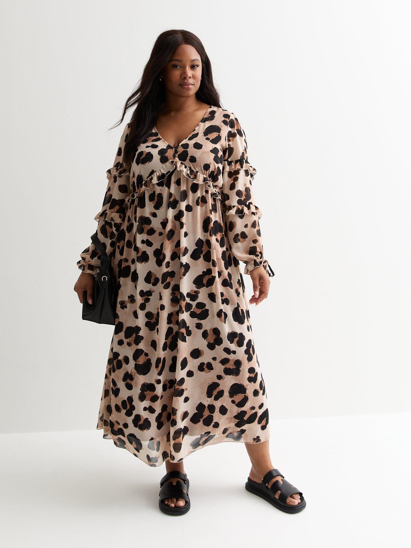 new-look-curves-brown-leopard-print-frill-smock-midi-dress-printback