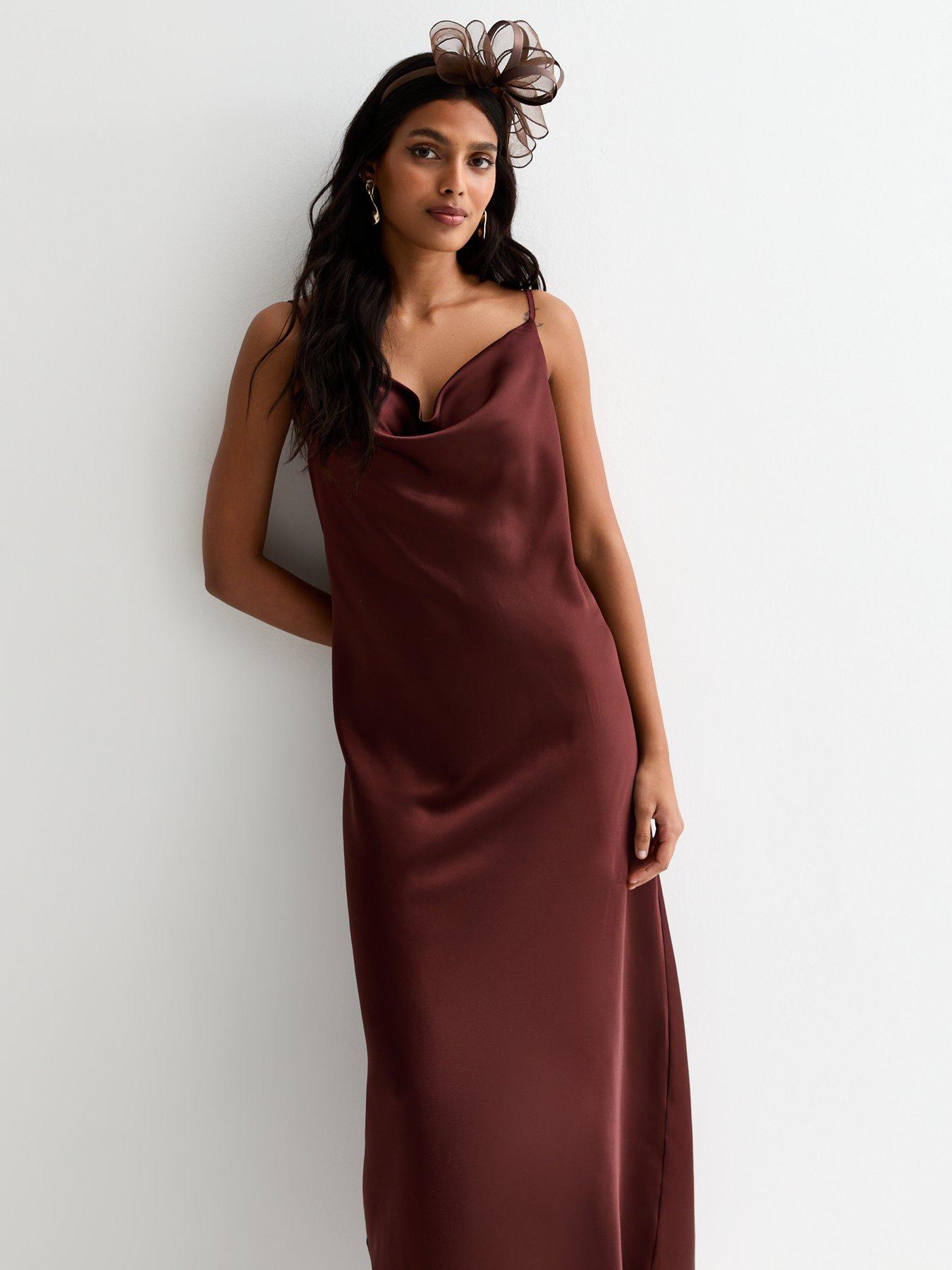 new-look-strappy-satin-cowl-neck-midi-dress-browndetail