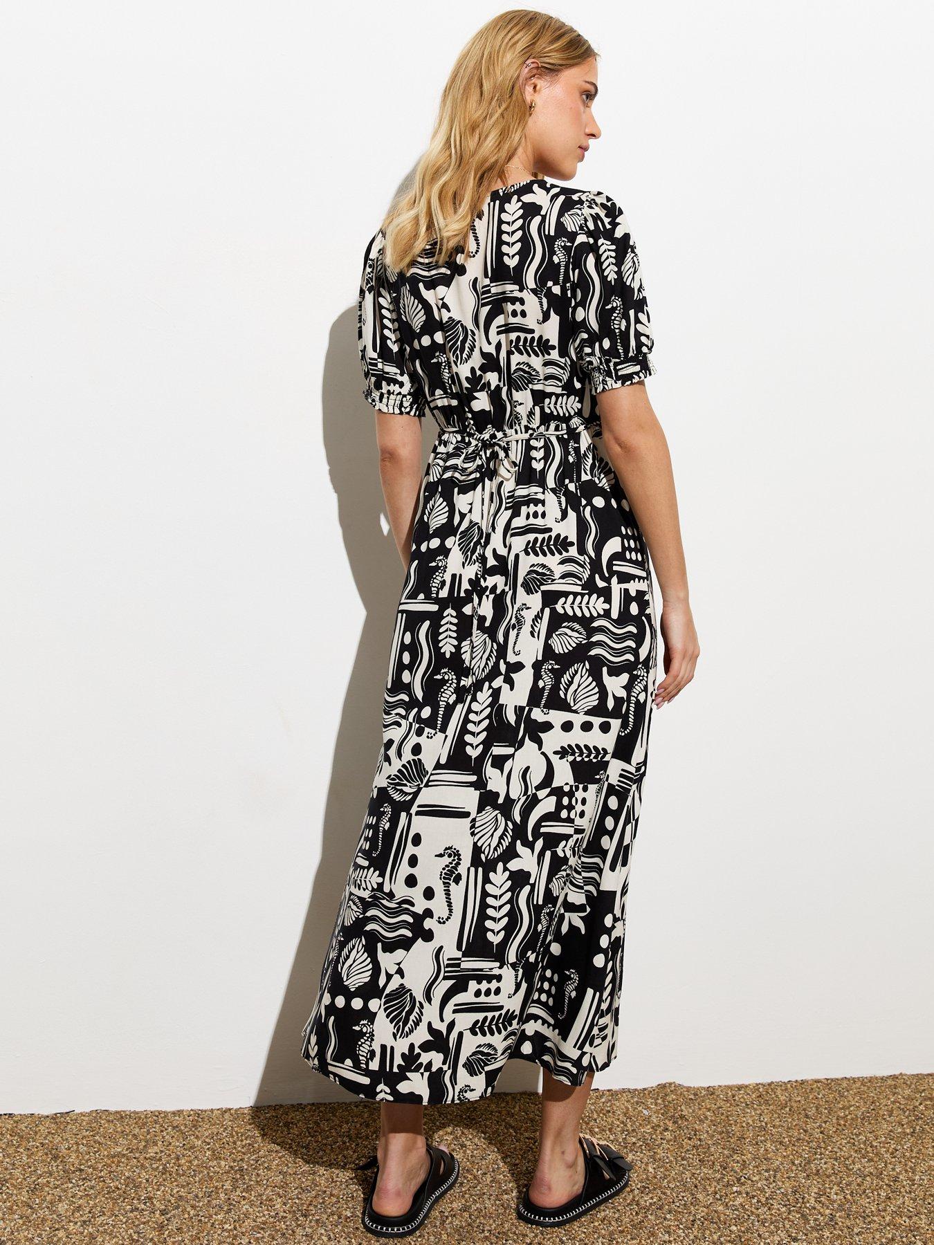 new-look-abstract-print-midi-dress-whiteblackstillFront