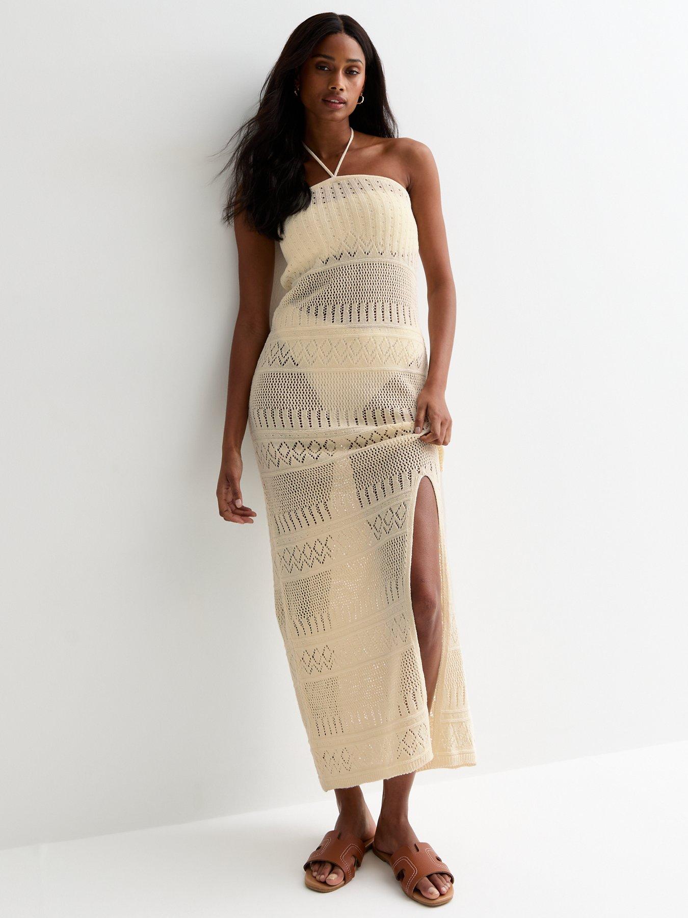 new-look-cream-crochet-maxi-beach-dress