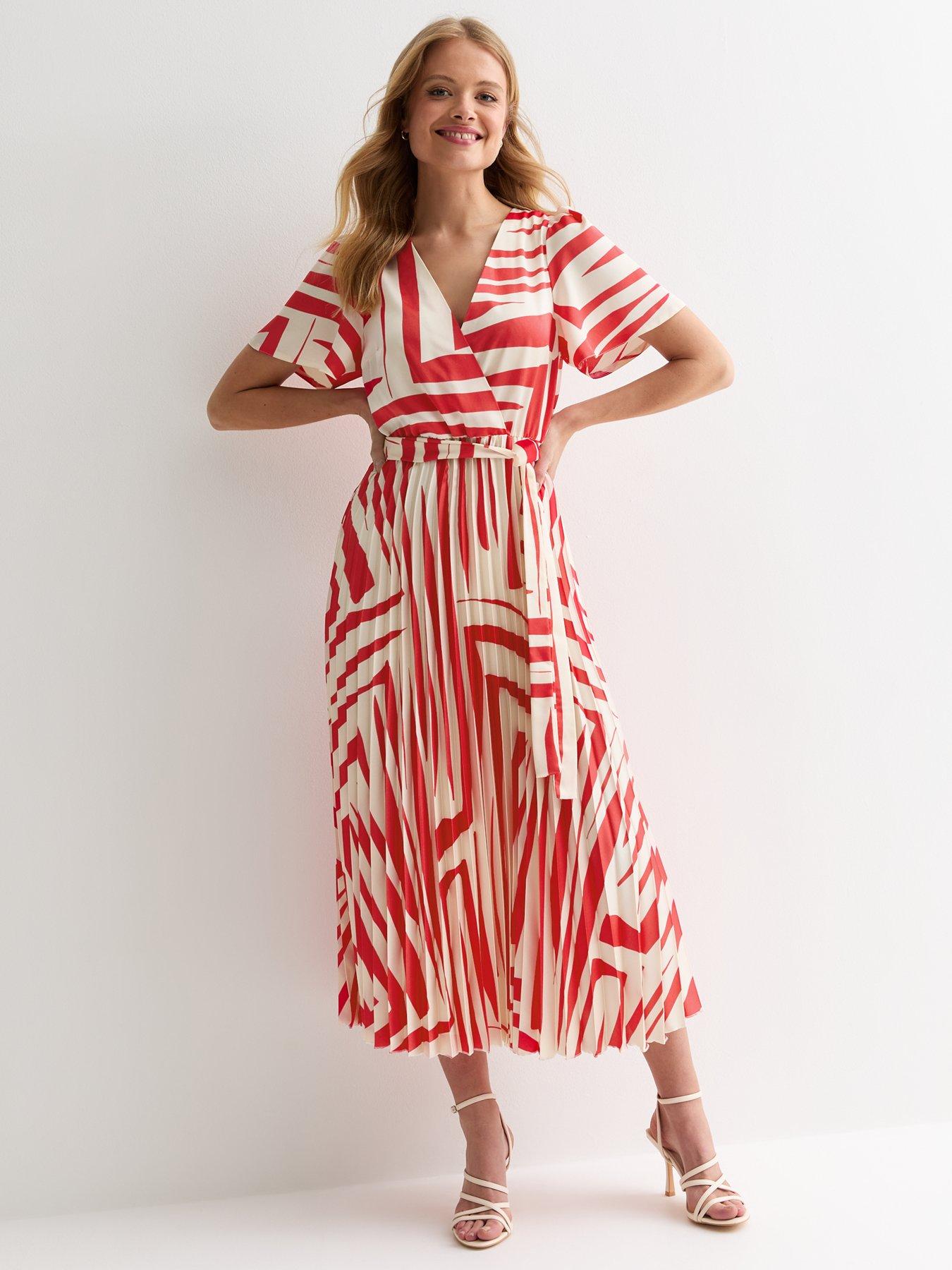 new-look-red-mark-making-pleated-satin-midi-dress-printback