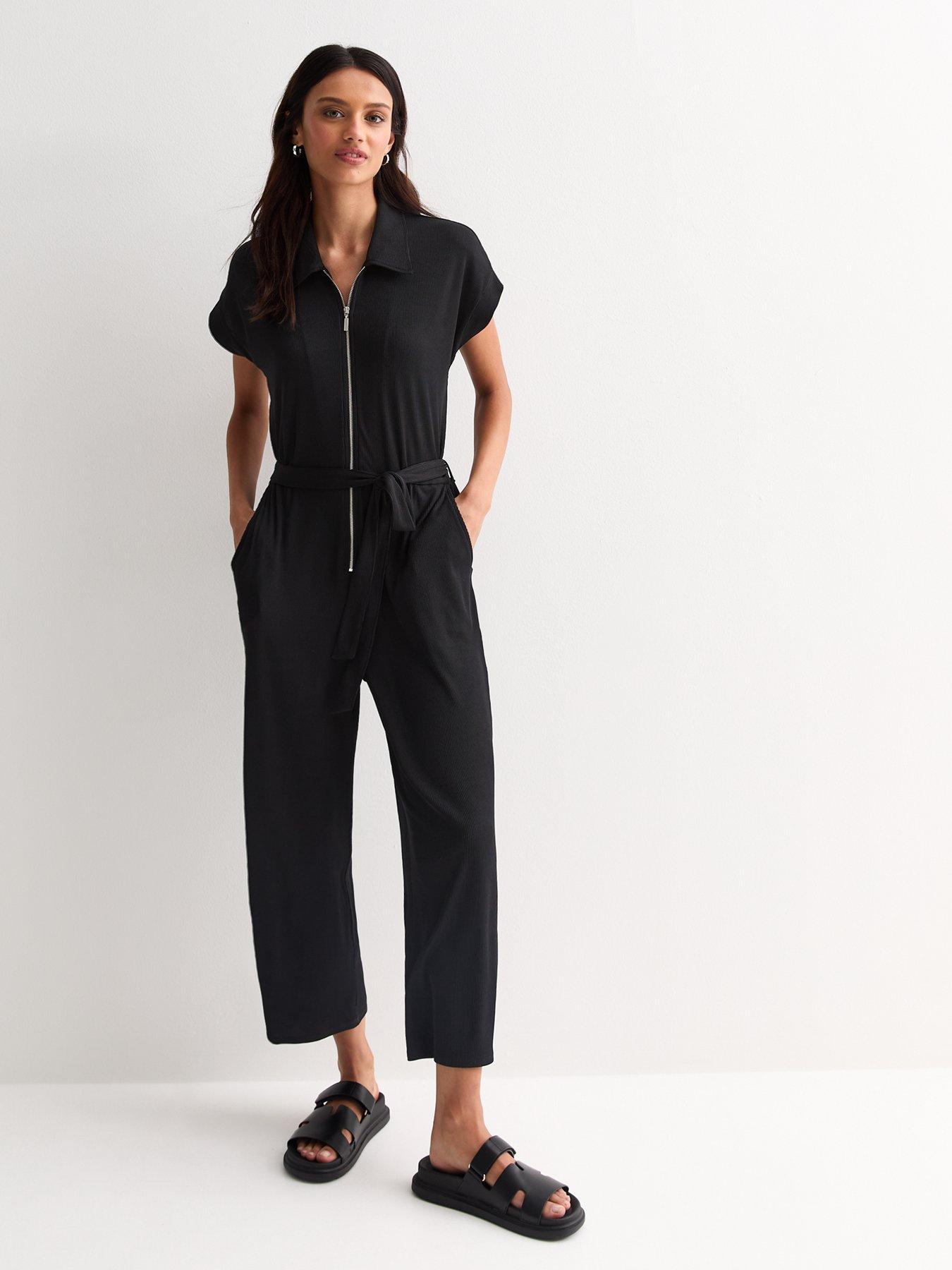 Womens zip up jumpsuit top