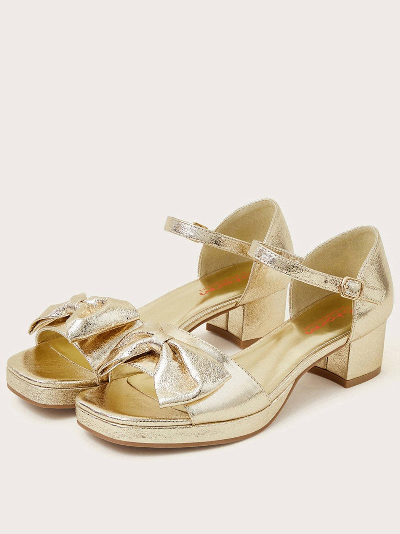 monsoon-girls-bow-platform-sandals-gold