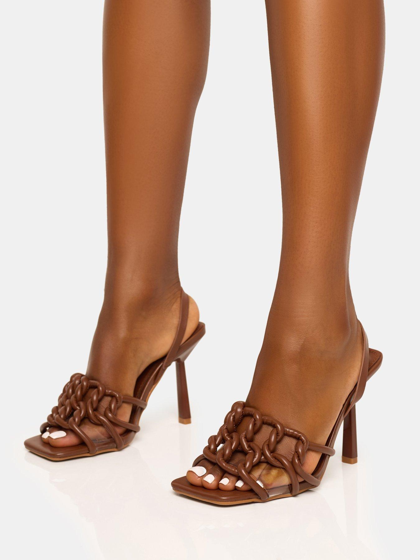 public-desire-rayne-chain-detail-heeled-sandals-brownoutfit