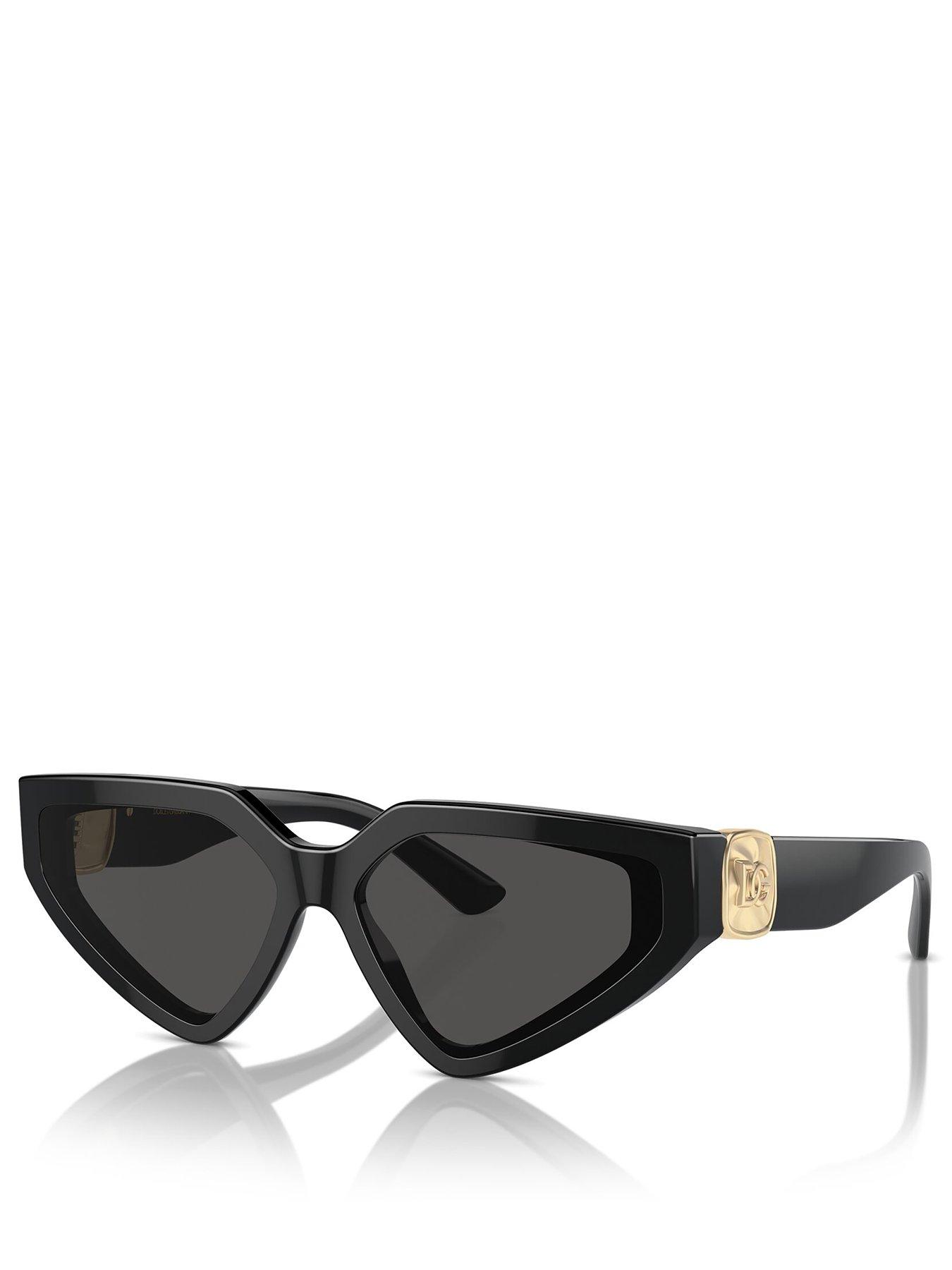 Image 1 of 4 of Dolce & Gabbana Dolce &amp; Gabbana Dg4469 Butterfly Sunglasses - Black