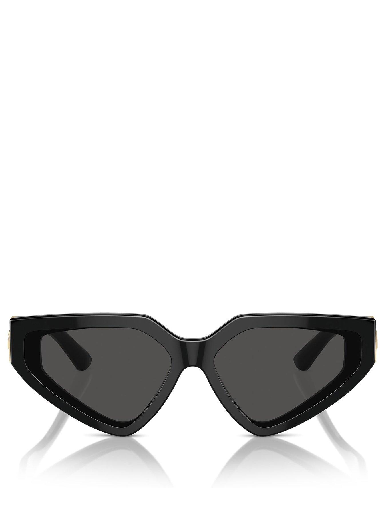 Image 3 of 4 of Dolce & Gabbana Dolce &amp; Gabbana Dg4469 Butterfly Sunglasses - Black