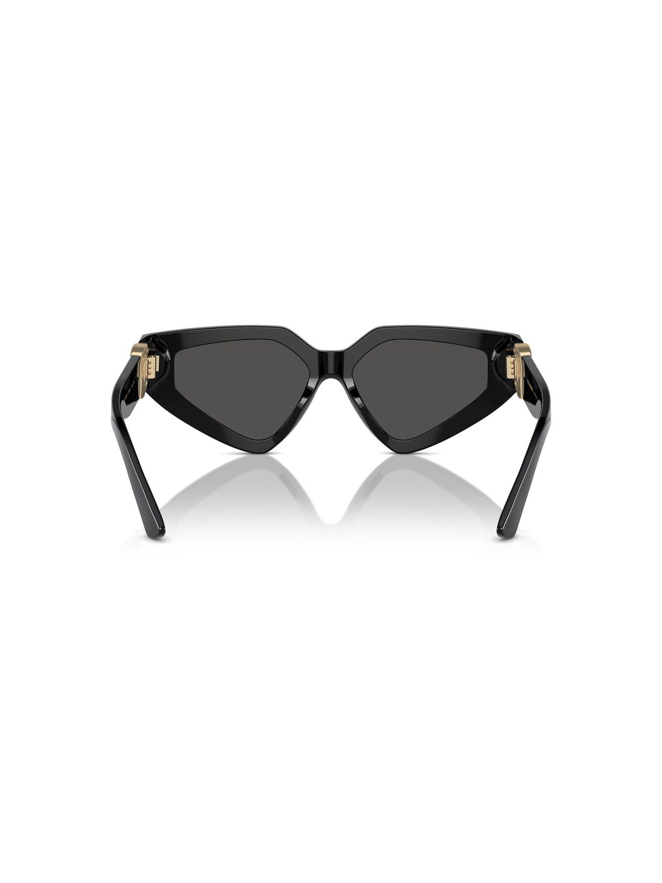 Image 4 of 4 of Dolce & Gabbana Dolce &amp; Gabbana Dg4469 Butterfly Sunglasses - Black