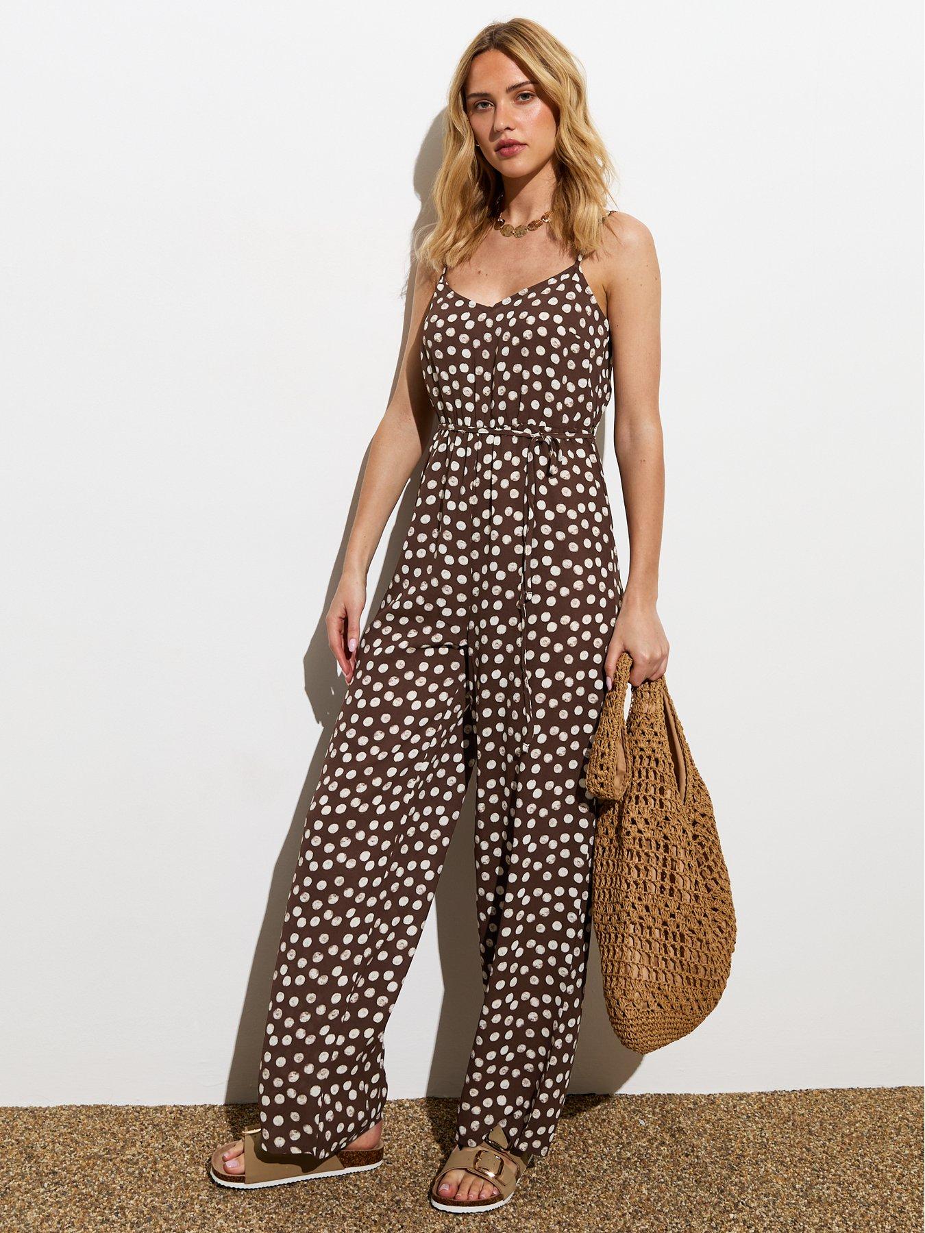 new-look-brown-polka-dot-print-jumpsuitback