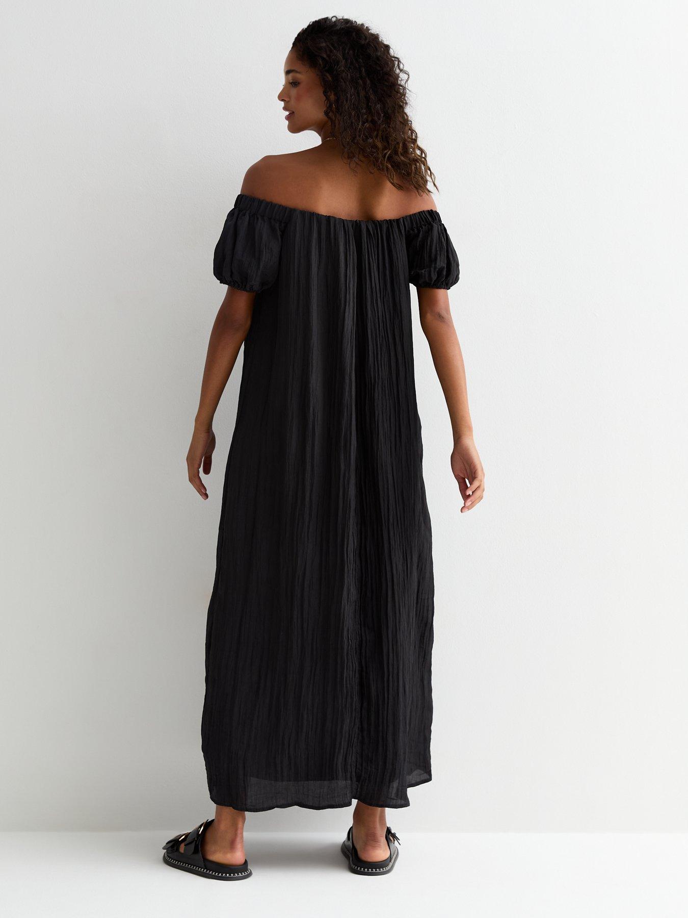 new-look-black-crinkle-bardot-maxi-dressstillFront