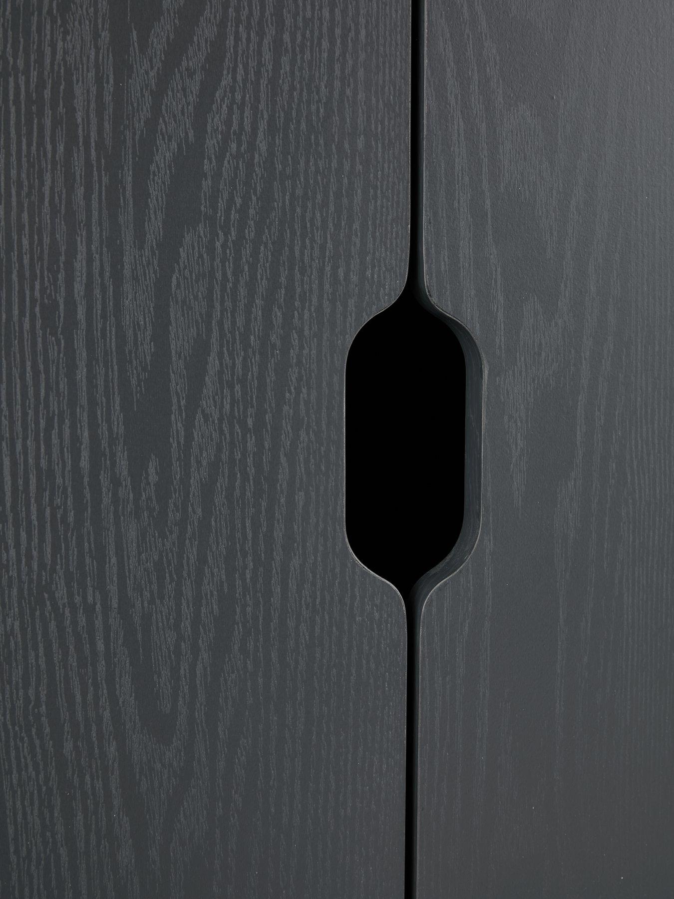 very-home-aspen-2-doornbsp2-drawer-wardrobe-dark-greydetail