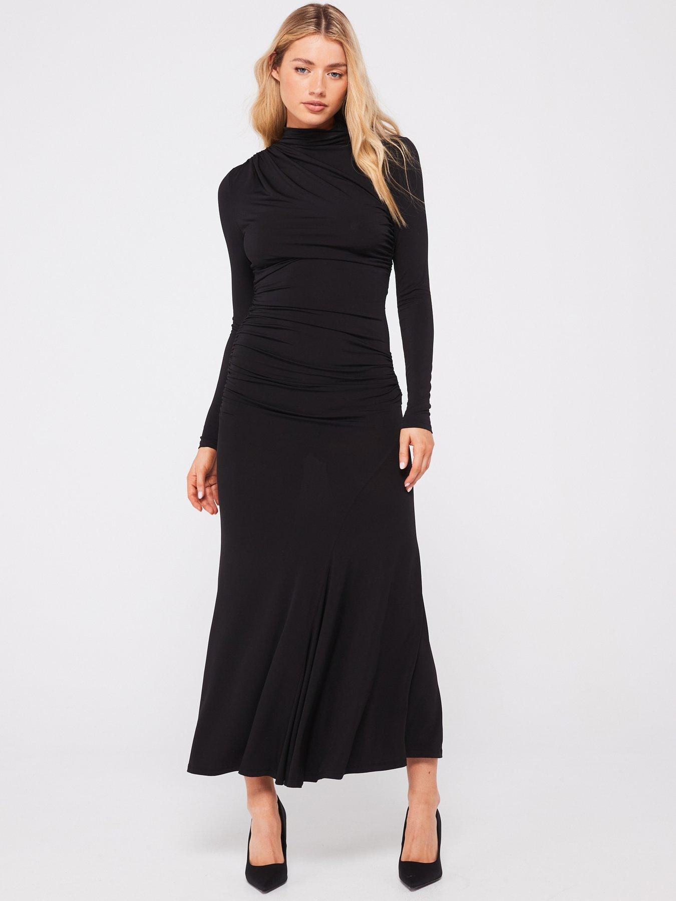 v-by-very-high-neck-draped-jersey-midaxi-dress-blacknbsp