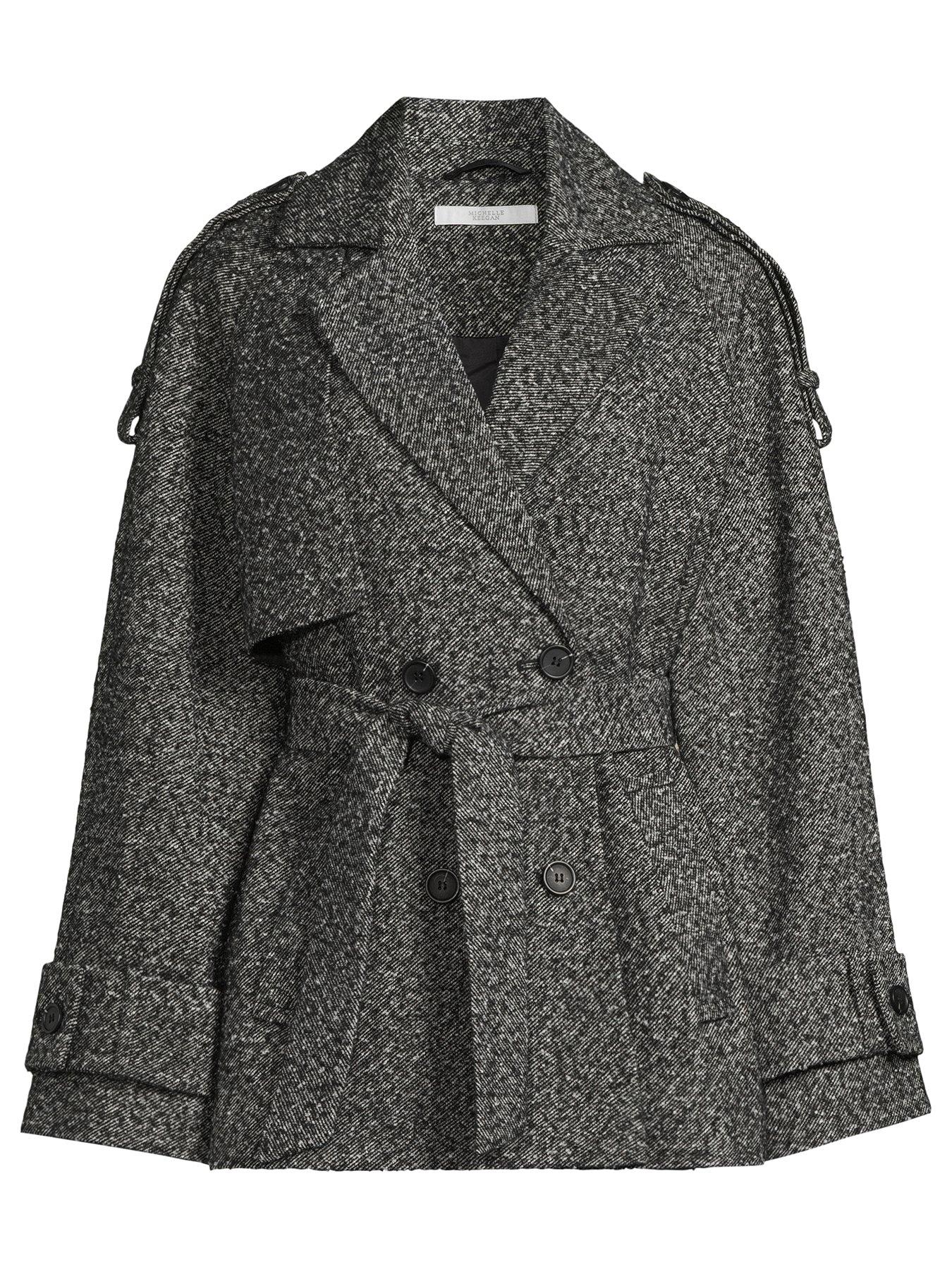 michelle-keegan-textured-wrap-short-trench-coat-greydetail