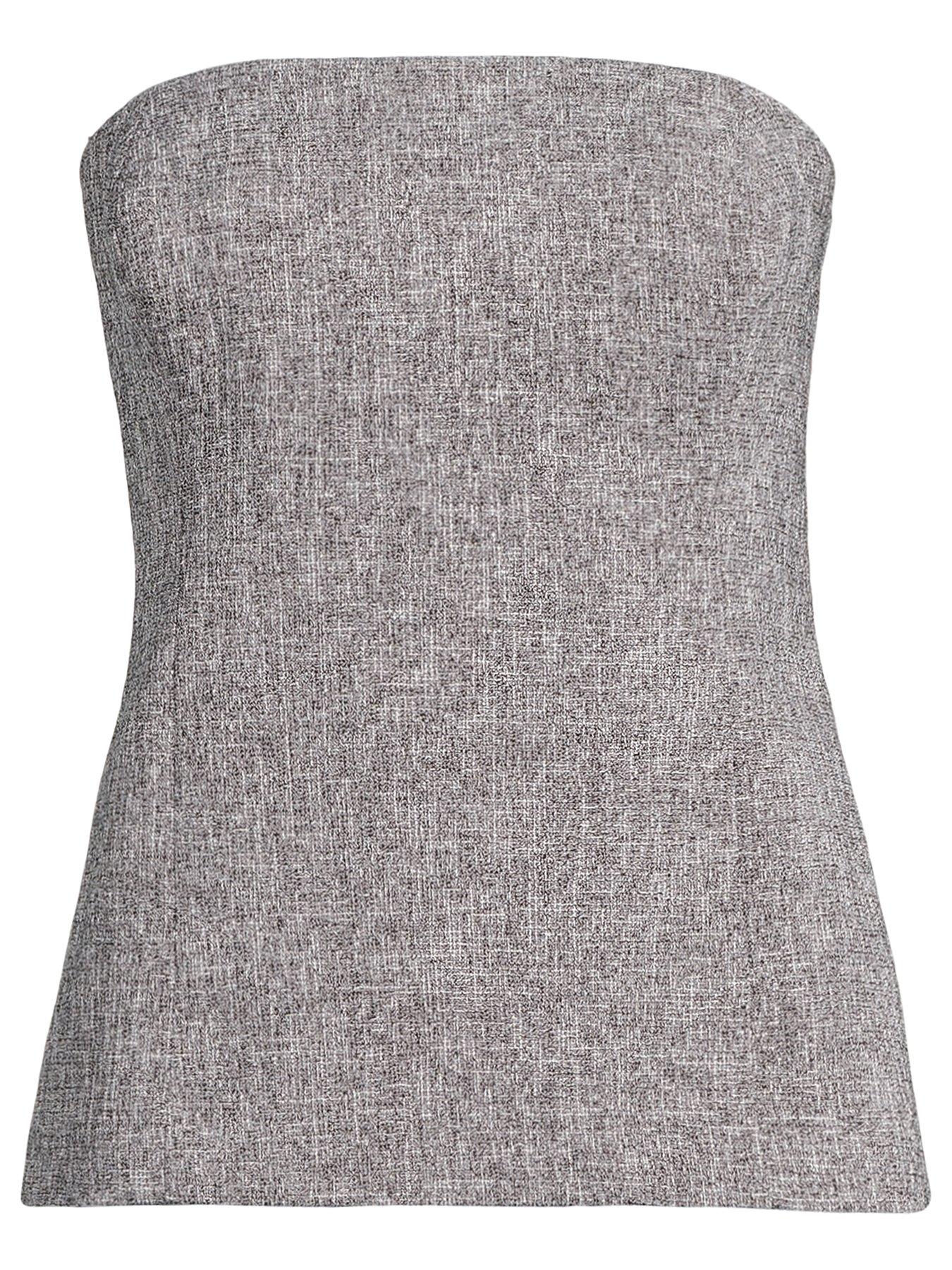 michelle-keegan-bandeau-3-piece-textured-top-greydetail