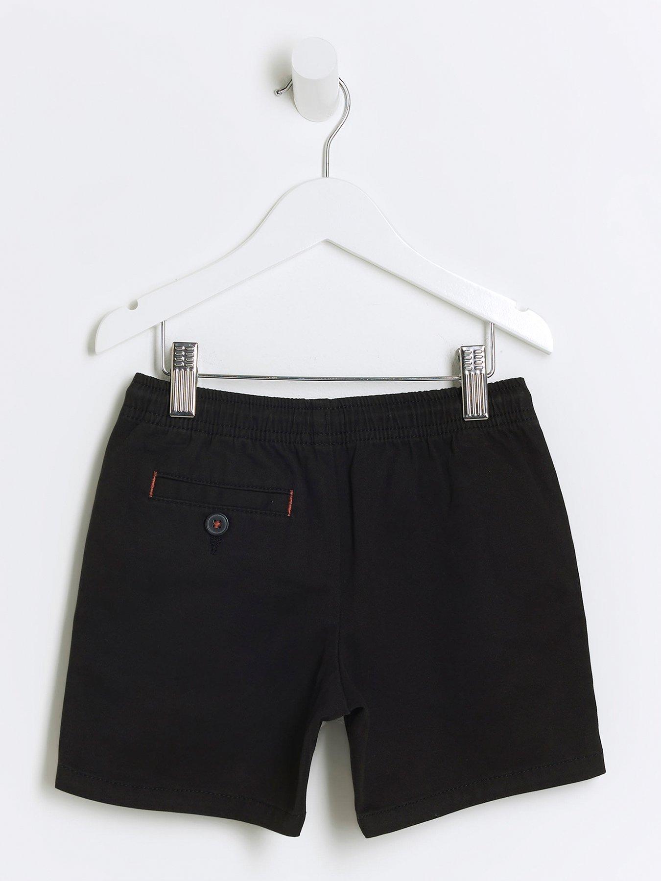 river-island-mini-mini-boys-pull-on-shorts-blackback