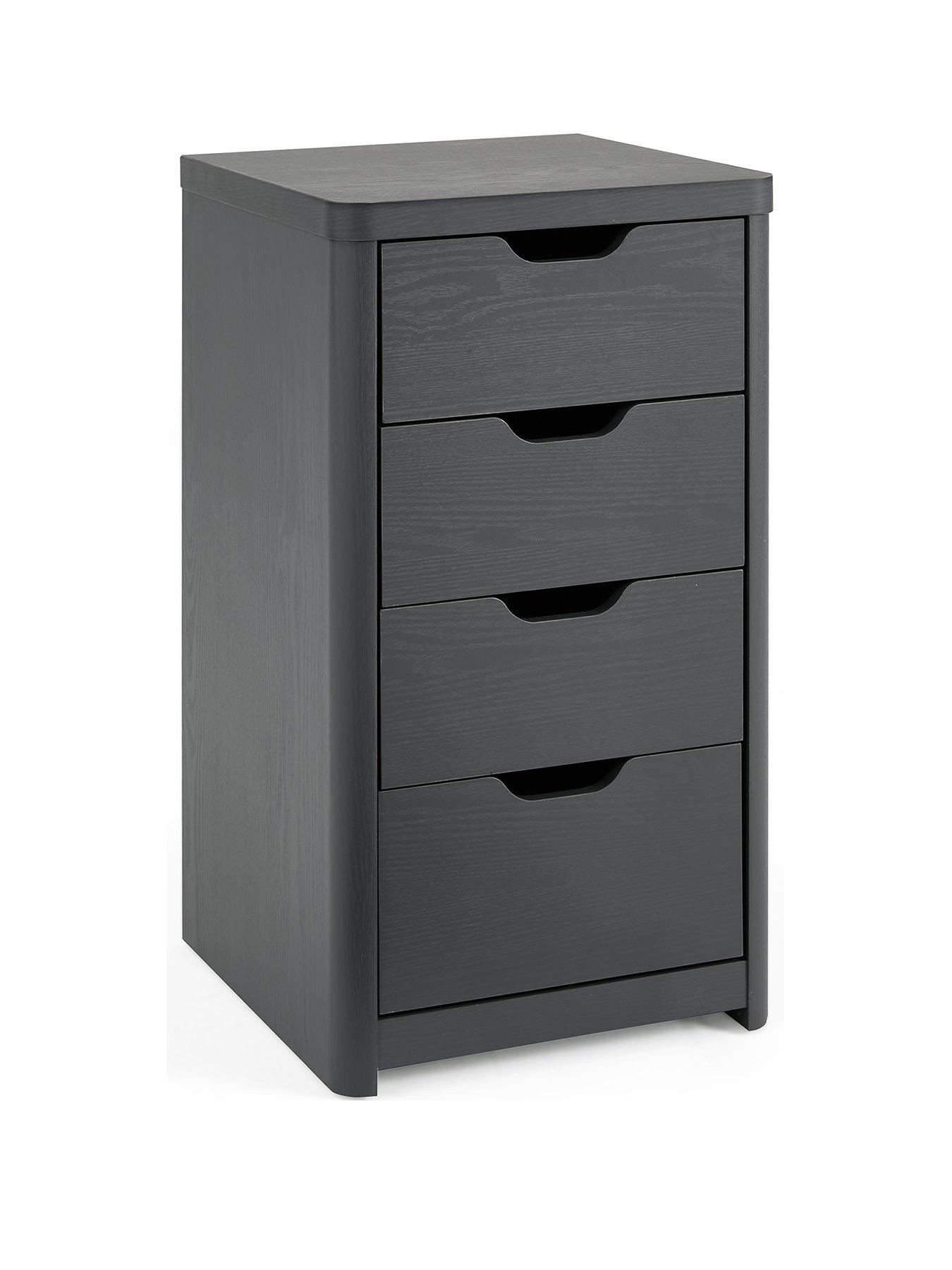 very-home-aspen-childrensnbspslim-4-drawer-chest-dark-greyback