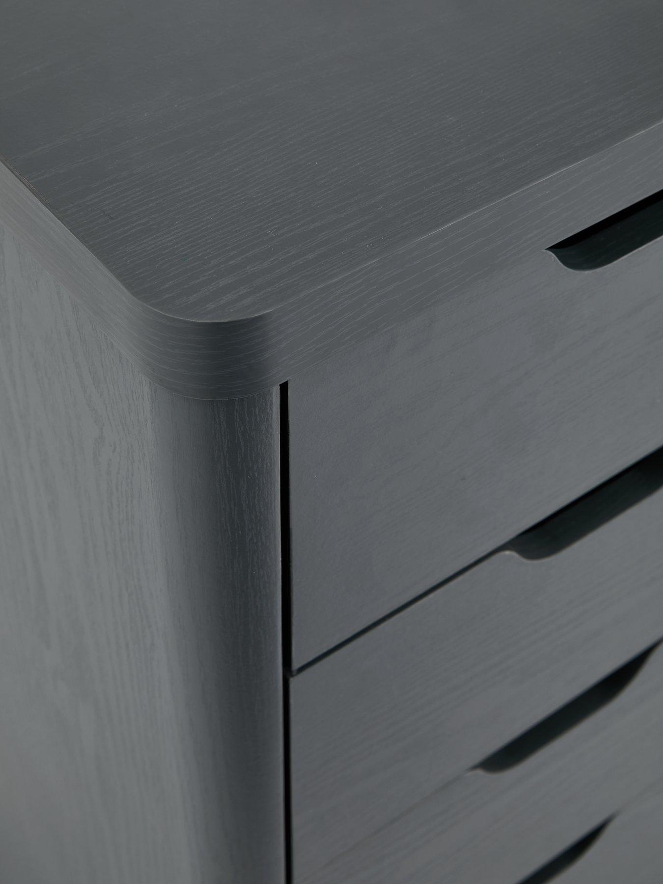 the-very-collection-aspen-childrensnbspslim-4-drawer-chest-dark-grey-oak-effectdetail