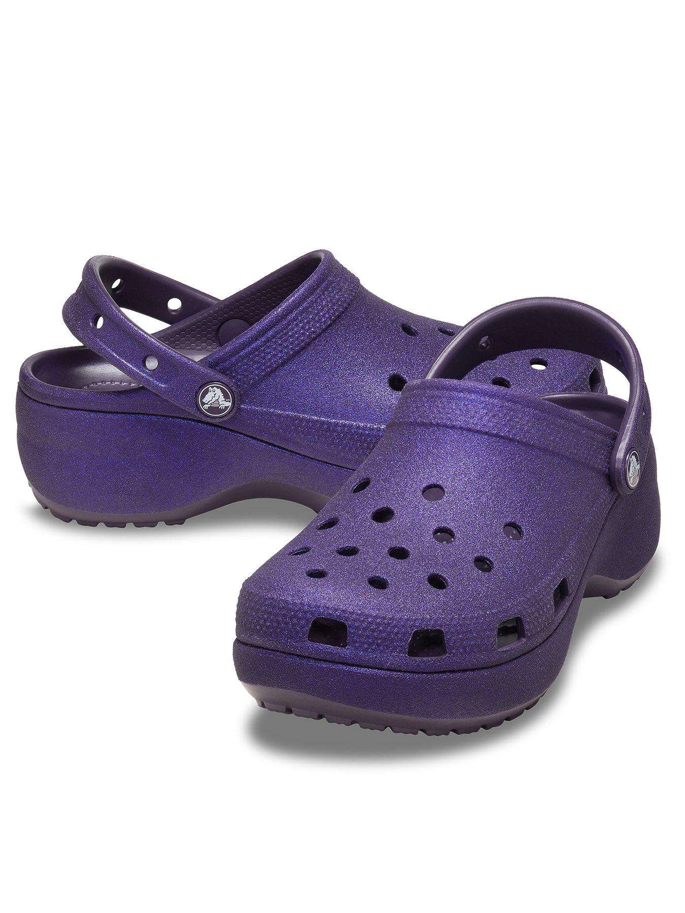 crocs-classic-platform-glitter-clogw-purplestillFront